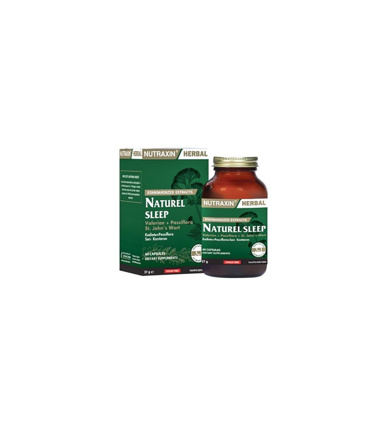 Nutraxin Natural Sleep 60 Capsules