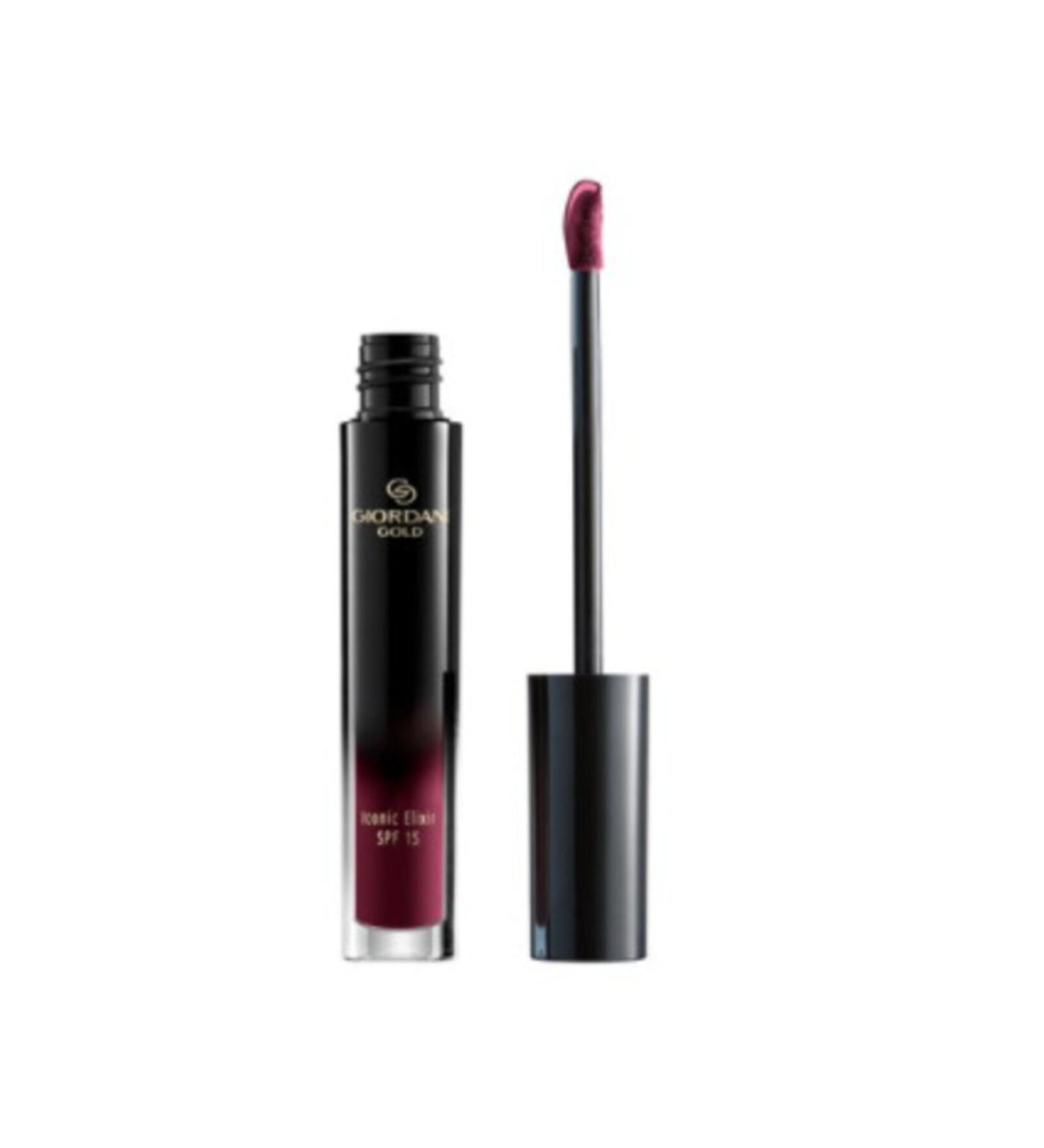 Oriflame Giordani Gold Iconic Elixir Liquid Lipstick - Elegant Burgundy