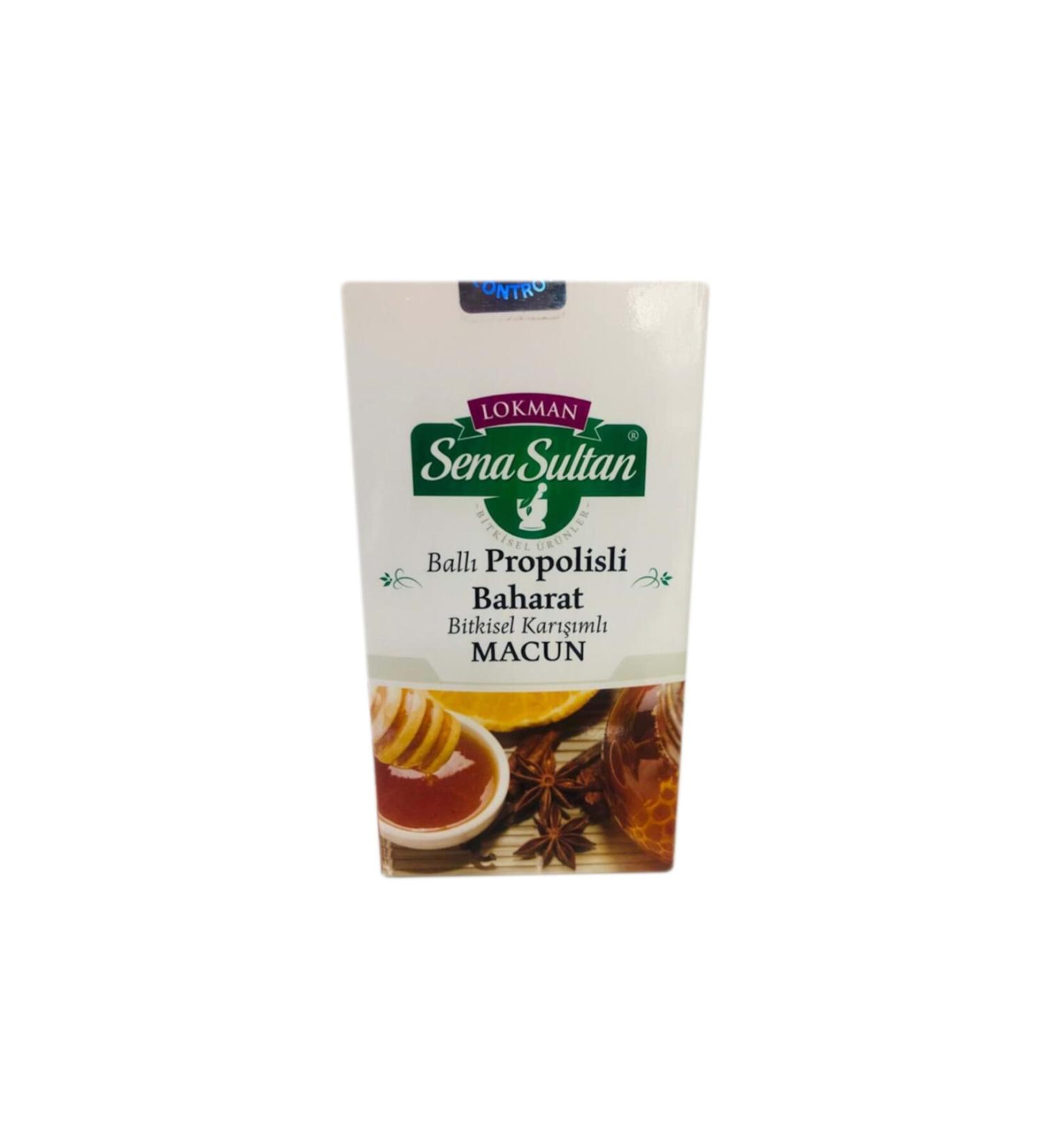 Sena Sultan Honey Propolis Herbal Mixture Paste 420 Gr
