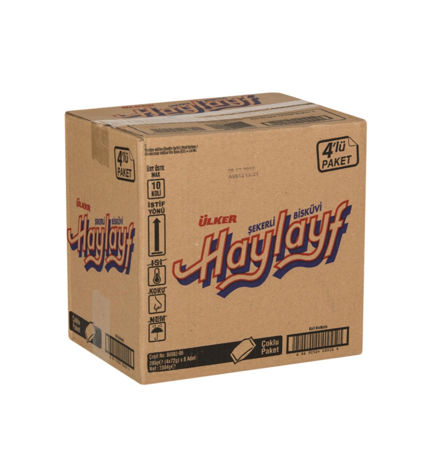 Ulker Haylayf Biscuit Multipack 4*64 G 8 Pieces