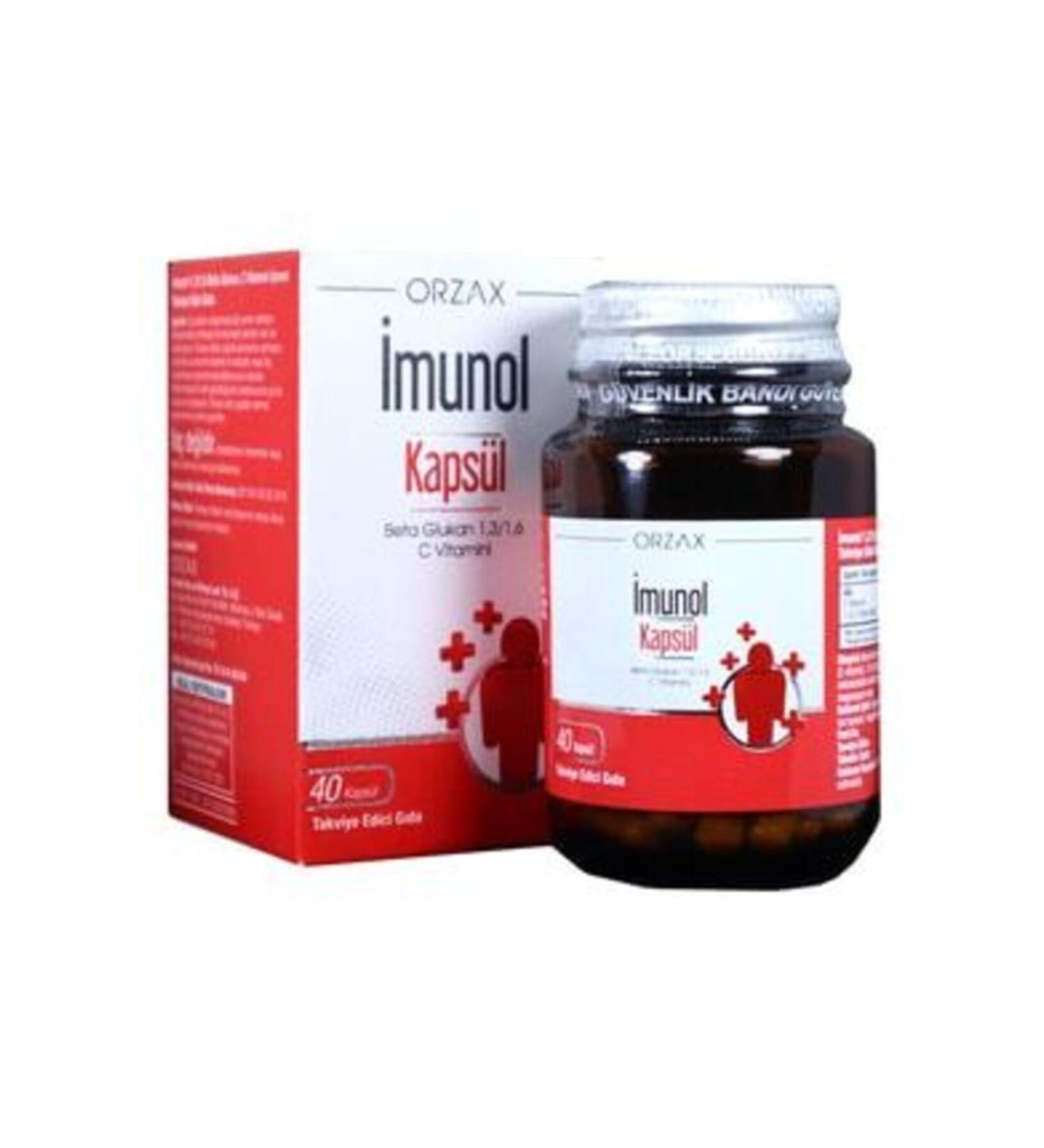  MUNOL Imunol Beta Glucan 40 Capsules - Buy Online on GoSupps.com