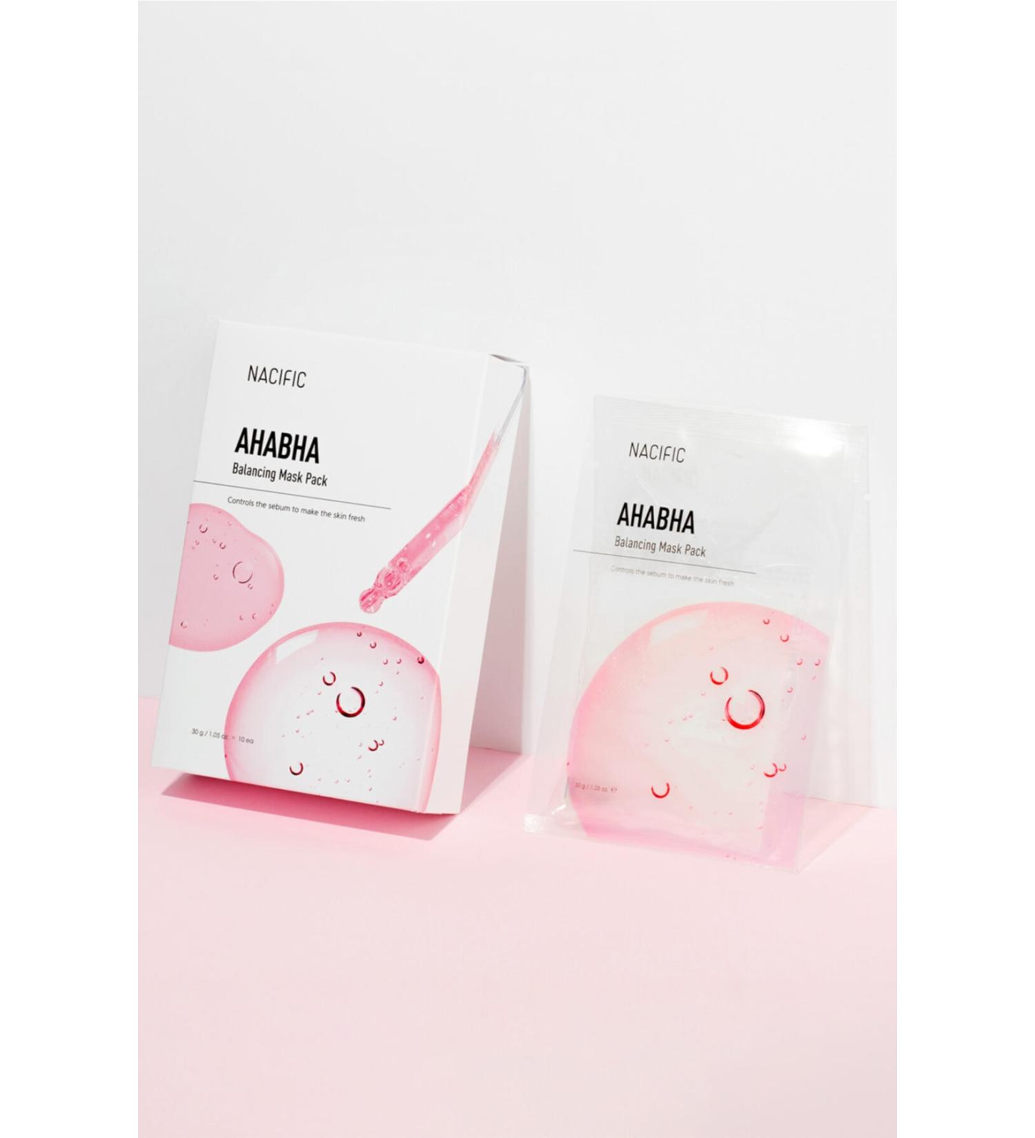 Nacific Aha Bha Balancing Mask - Renewing Mask for Pores and Acne - Buy Online on GoSupps.com