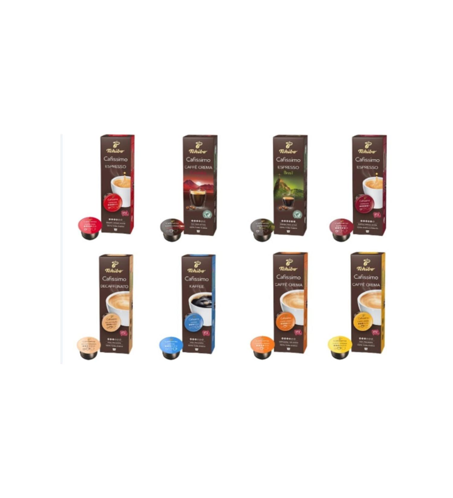 Tchibo Cafissimo Capsule Coffee Special Mixed Set 8x10