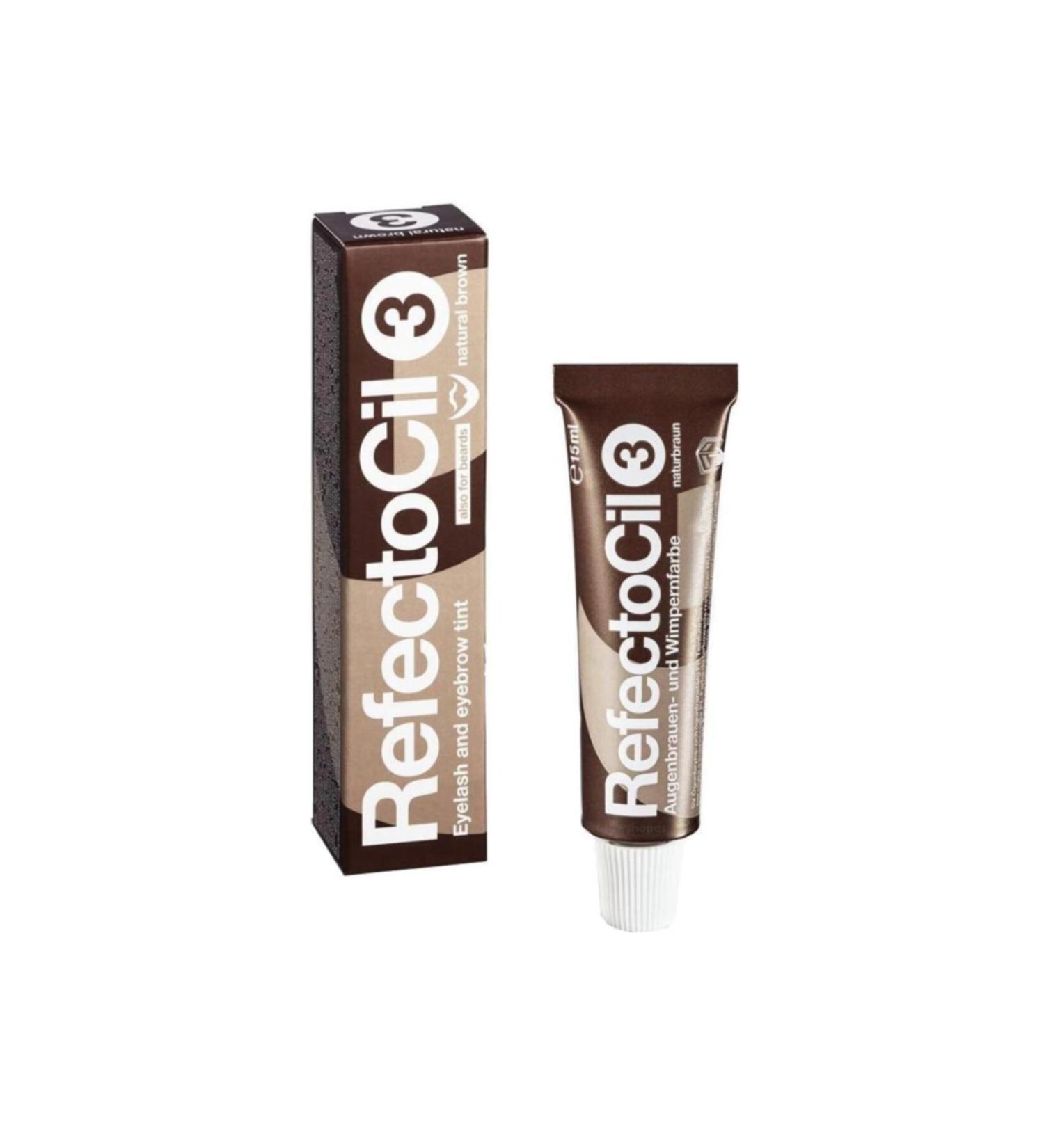 Refectocil Eyelash and Eyebrow Dye Brown Number 3