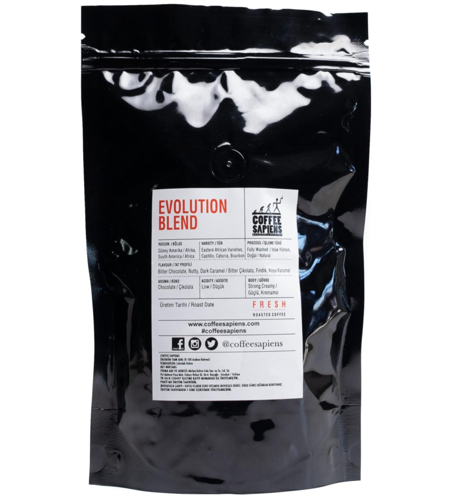 Coffee Sapiens Evolution Blend 250 gr. Coffee Beans