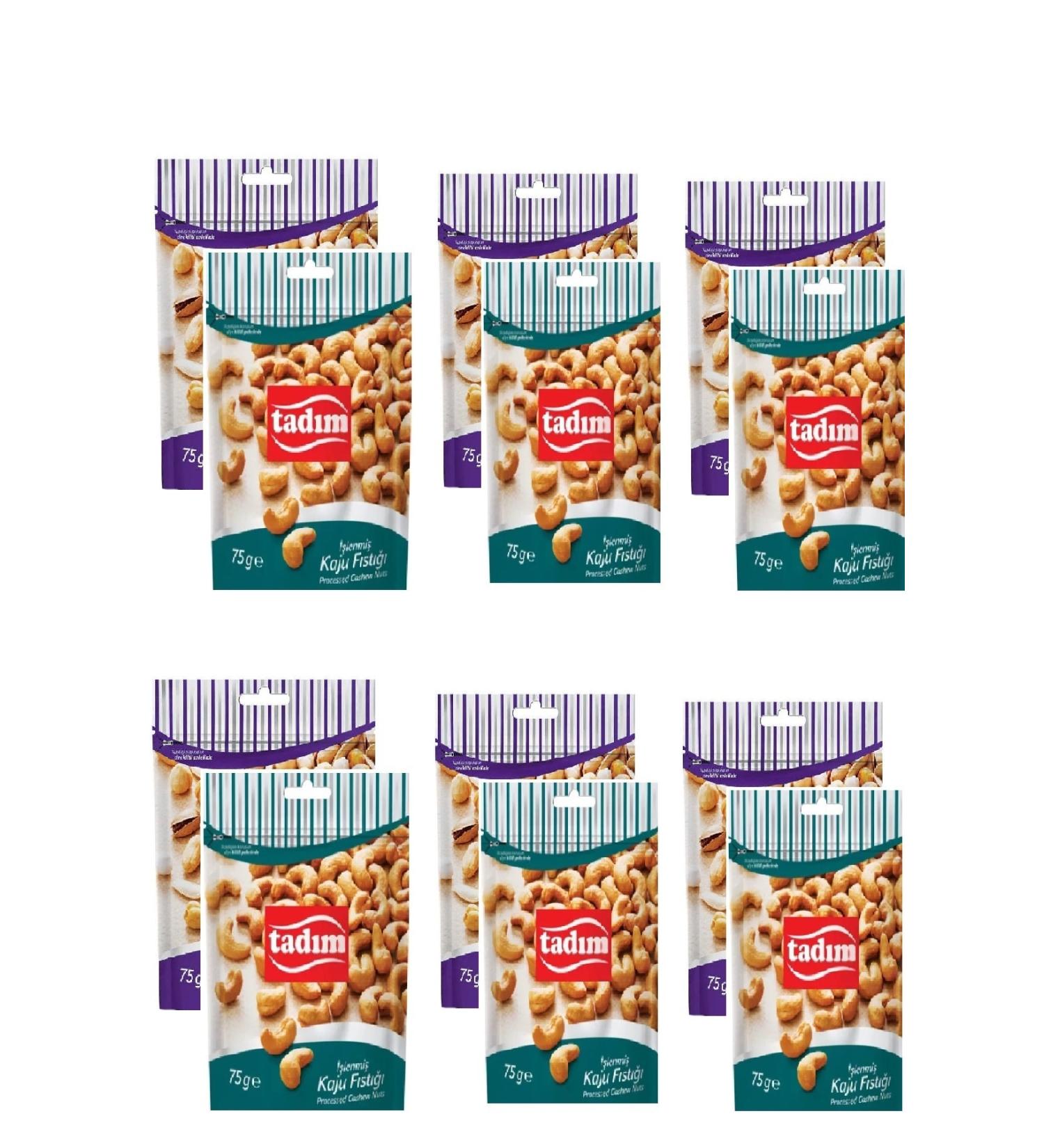 Tasting Cocktail Mixed 75 gr X 6 pieces Processed Cashew Nuts 75 gr X 6 pieces