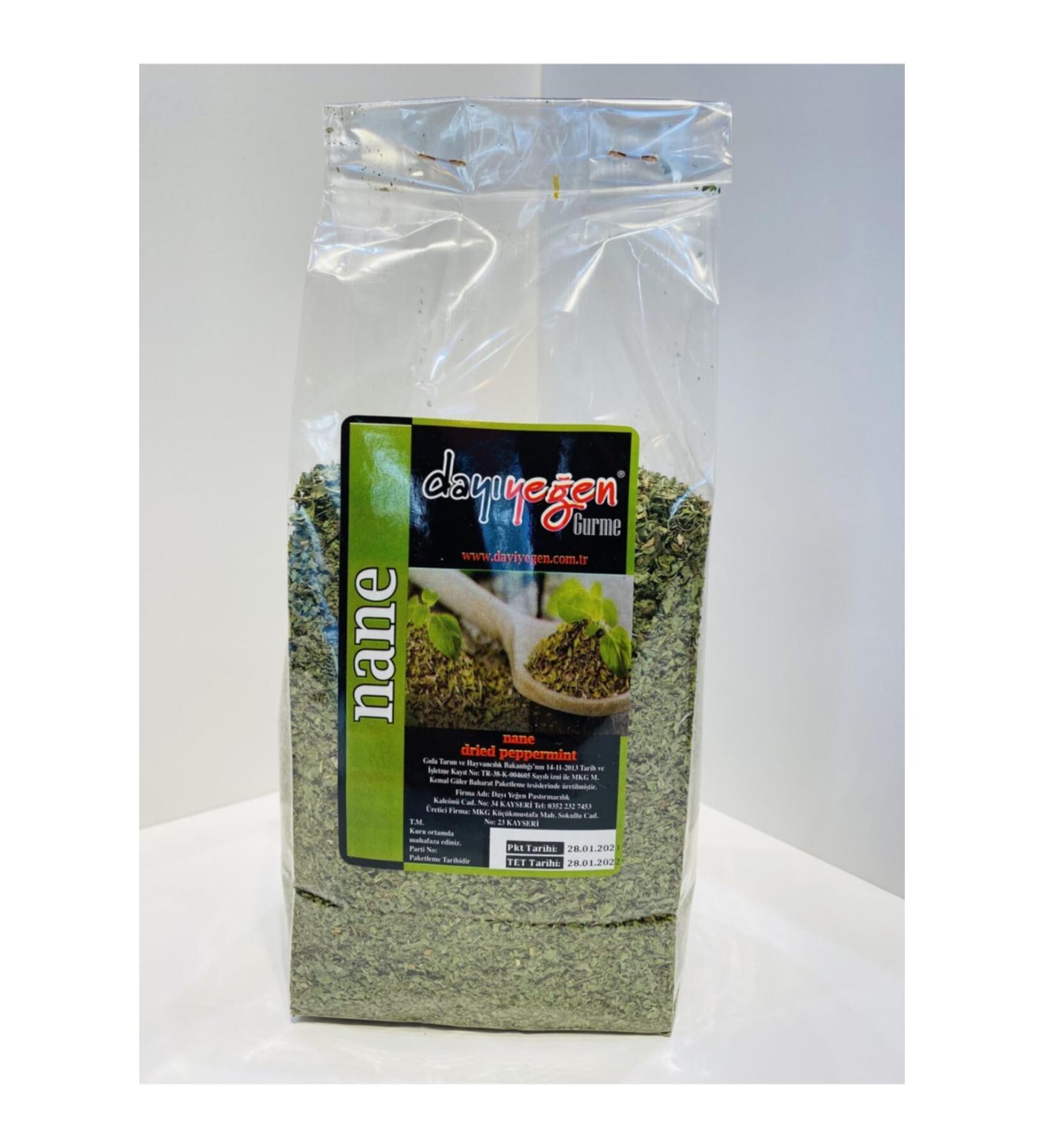 Uncle Nephew Uncle Nephew Has Mint Dried Mint 150 gr Special Homemade-Natural