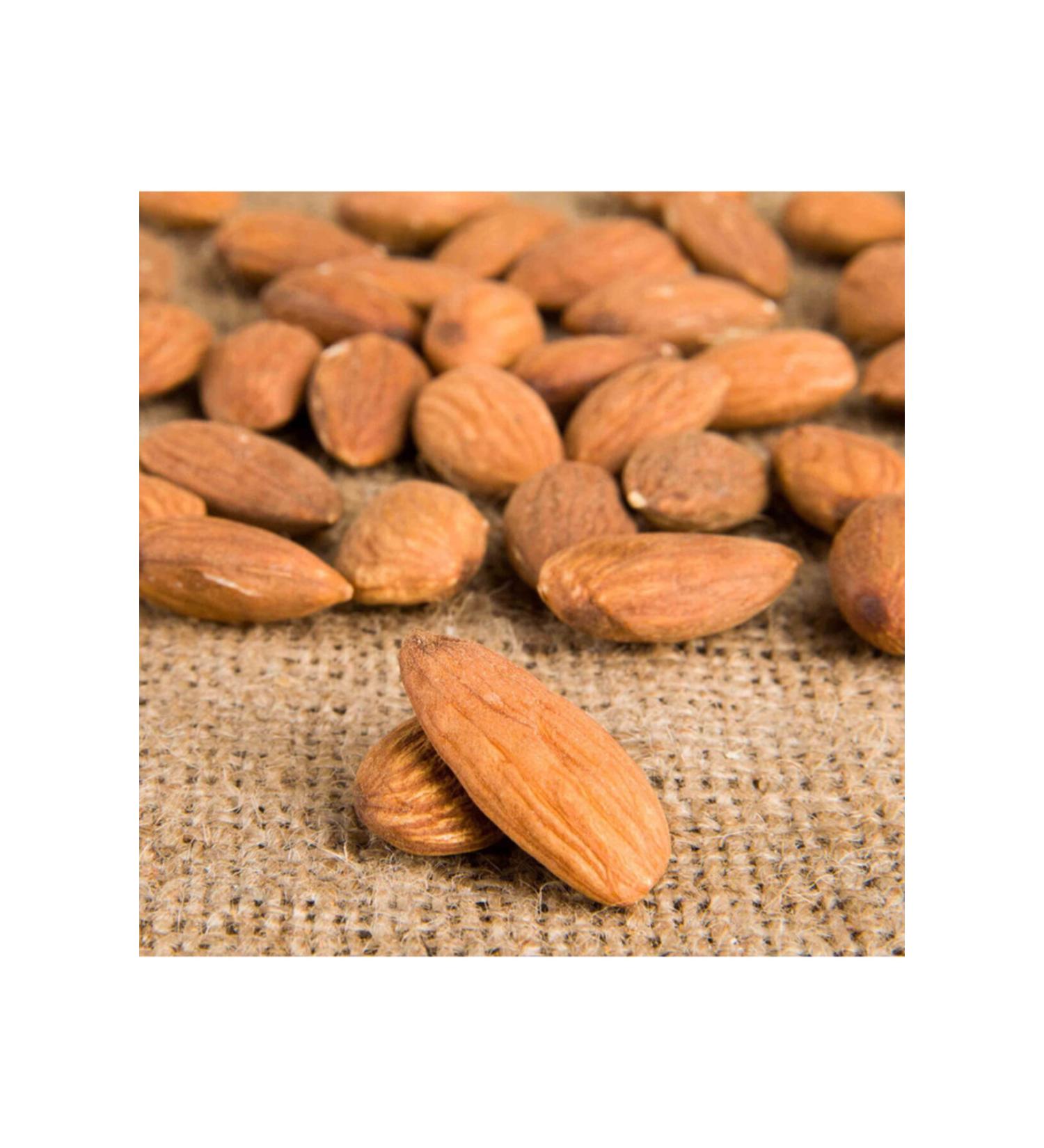 Free Nuts Almonds Roasted Unsalted 500 Gr