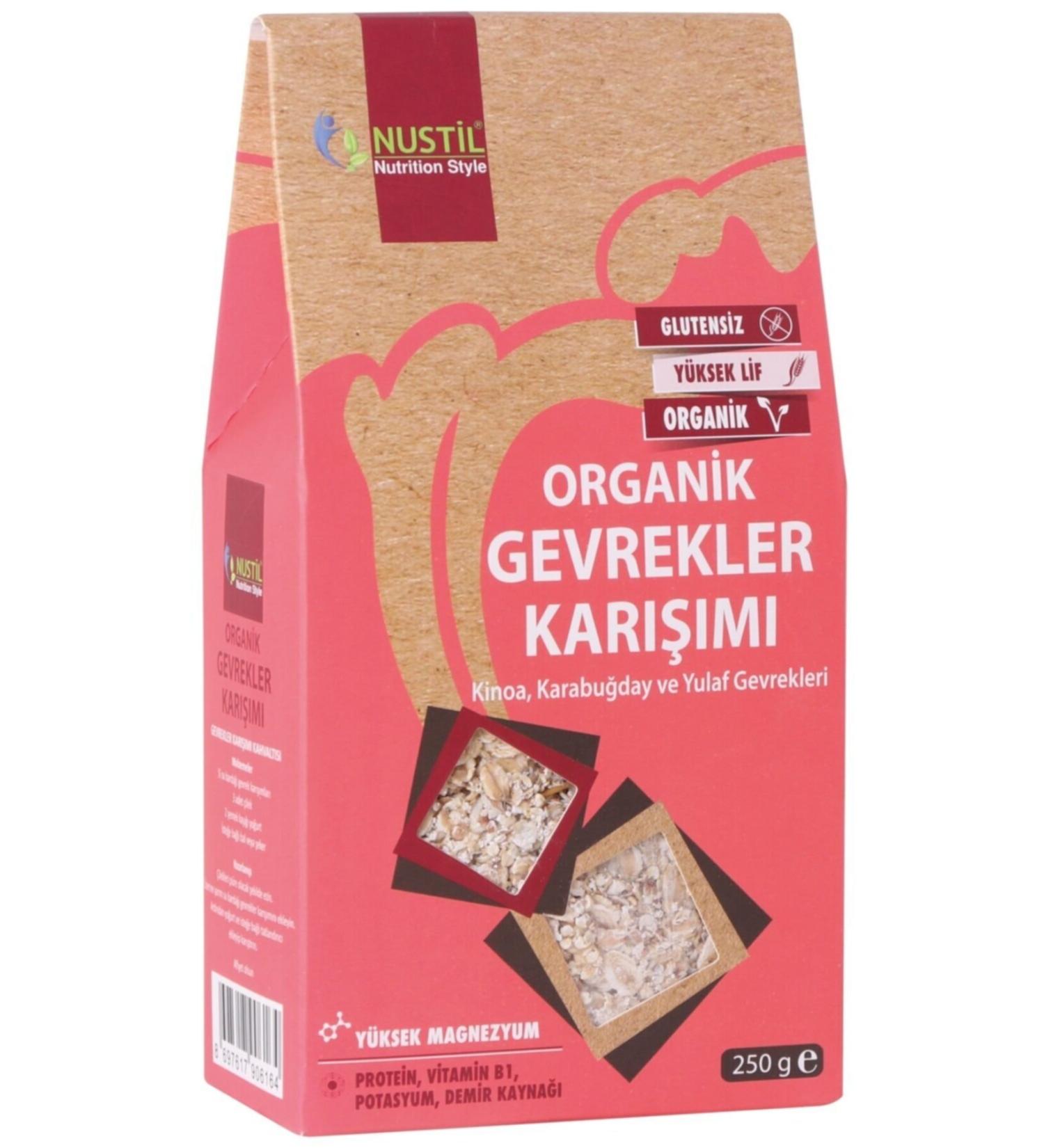 Nustil Nutrition Style Nustil Organic Cereals Mix 250 G.