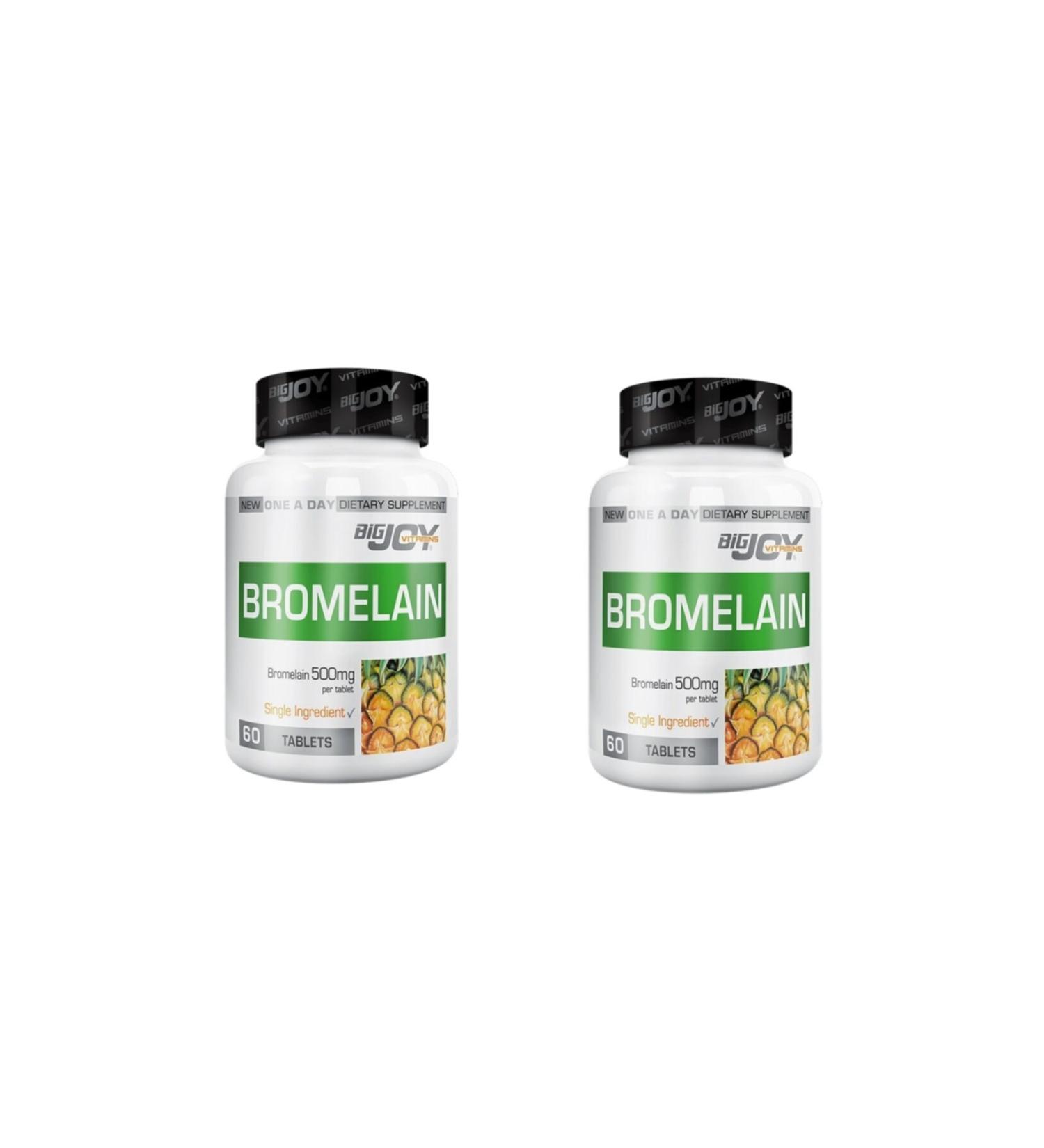 Bigjoy Sports Bigjoy Vitamins Bromelain 60 Tablets