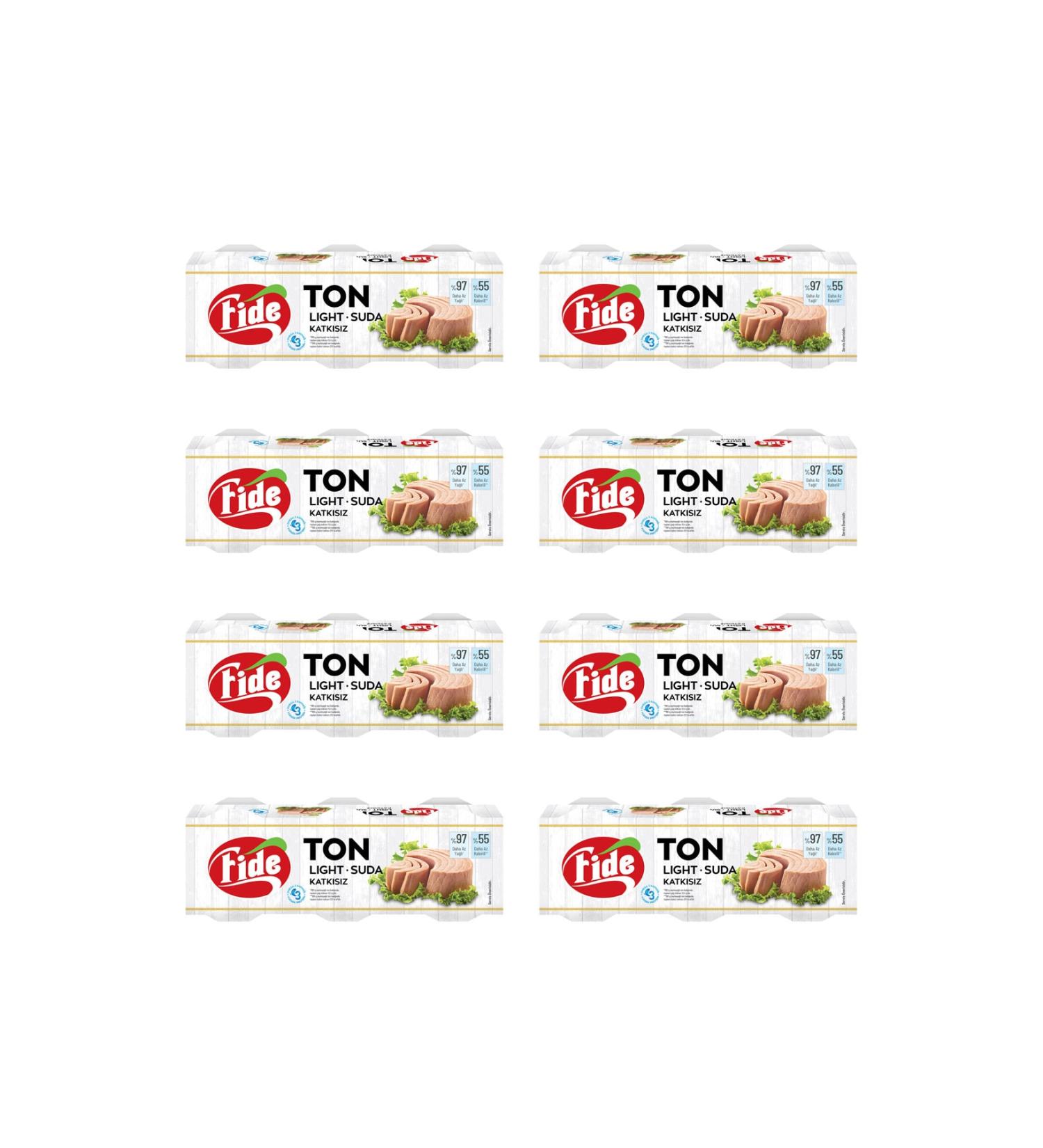 F DE Fide Light Tuna Fish 24 X 80 G