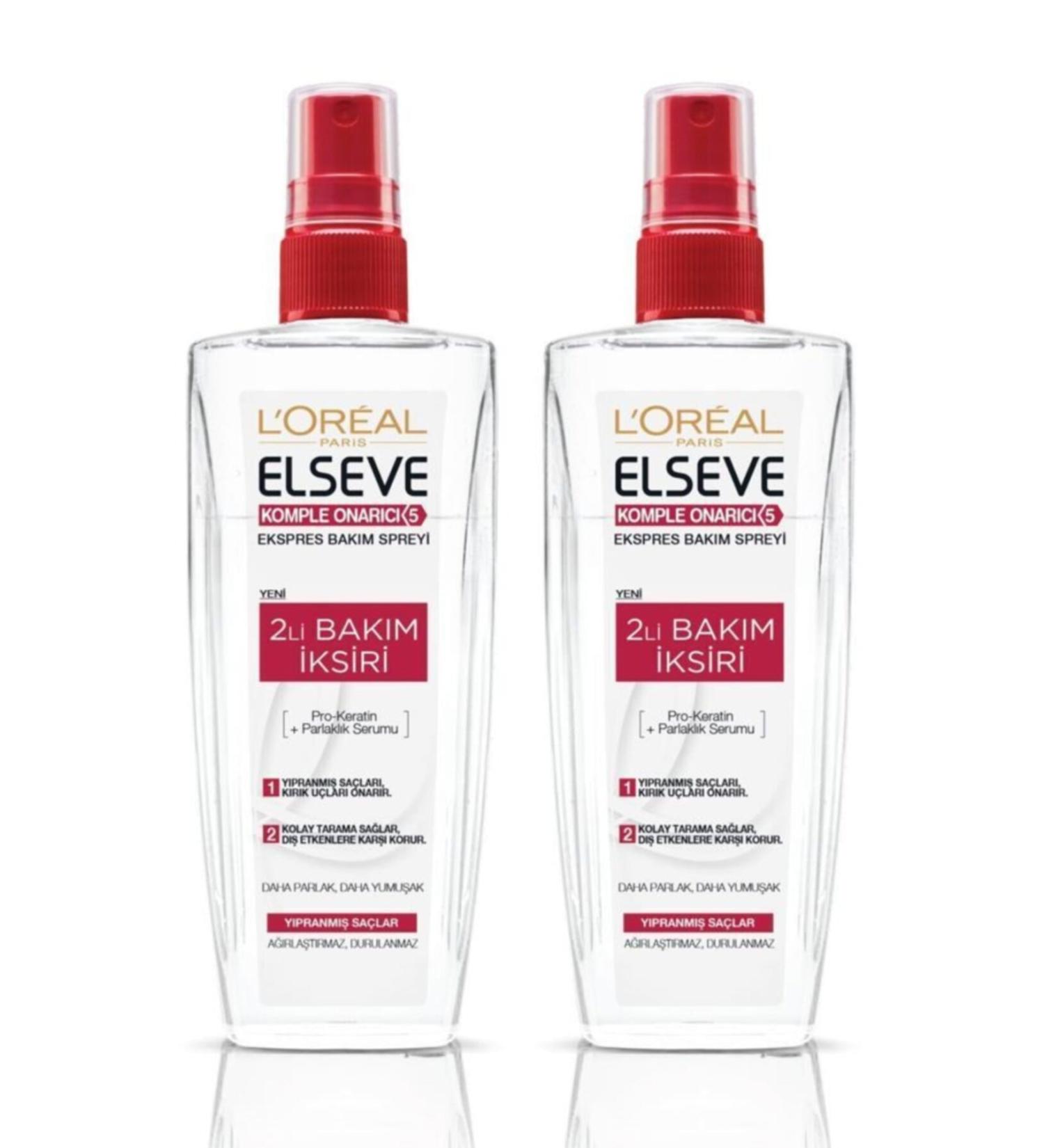 Elseve Repairing and Shining Hair Care Elixir Set 2