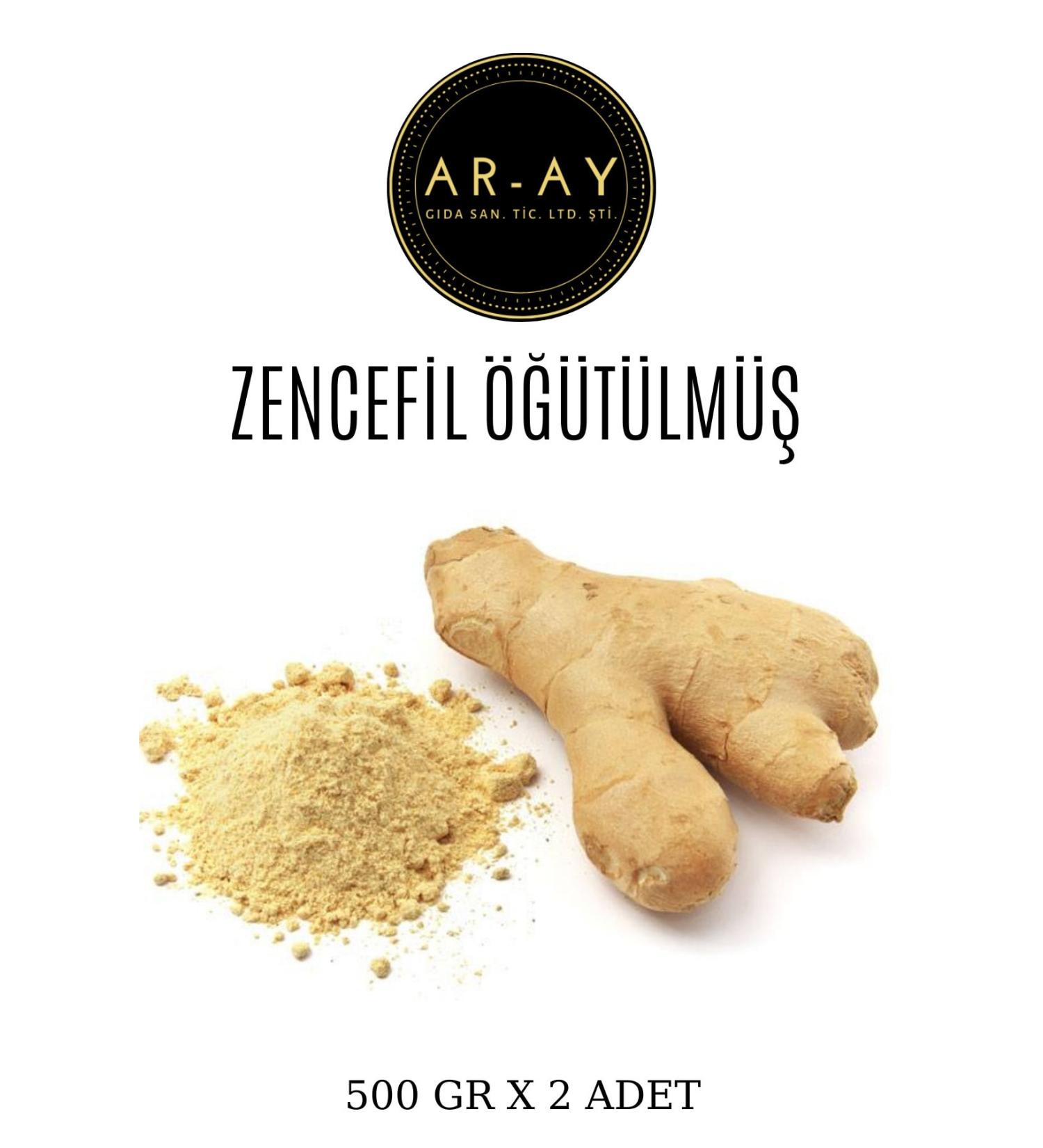 AR-AY Coffee & Spices Ginger Ground (Powder) - 1 Kg