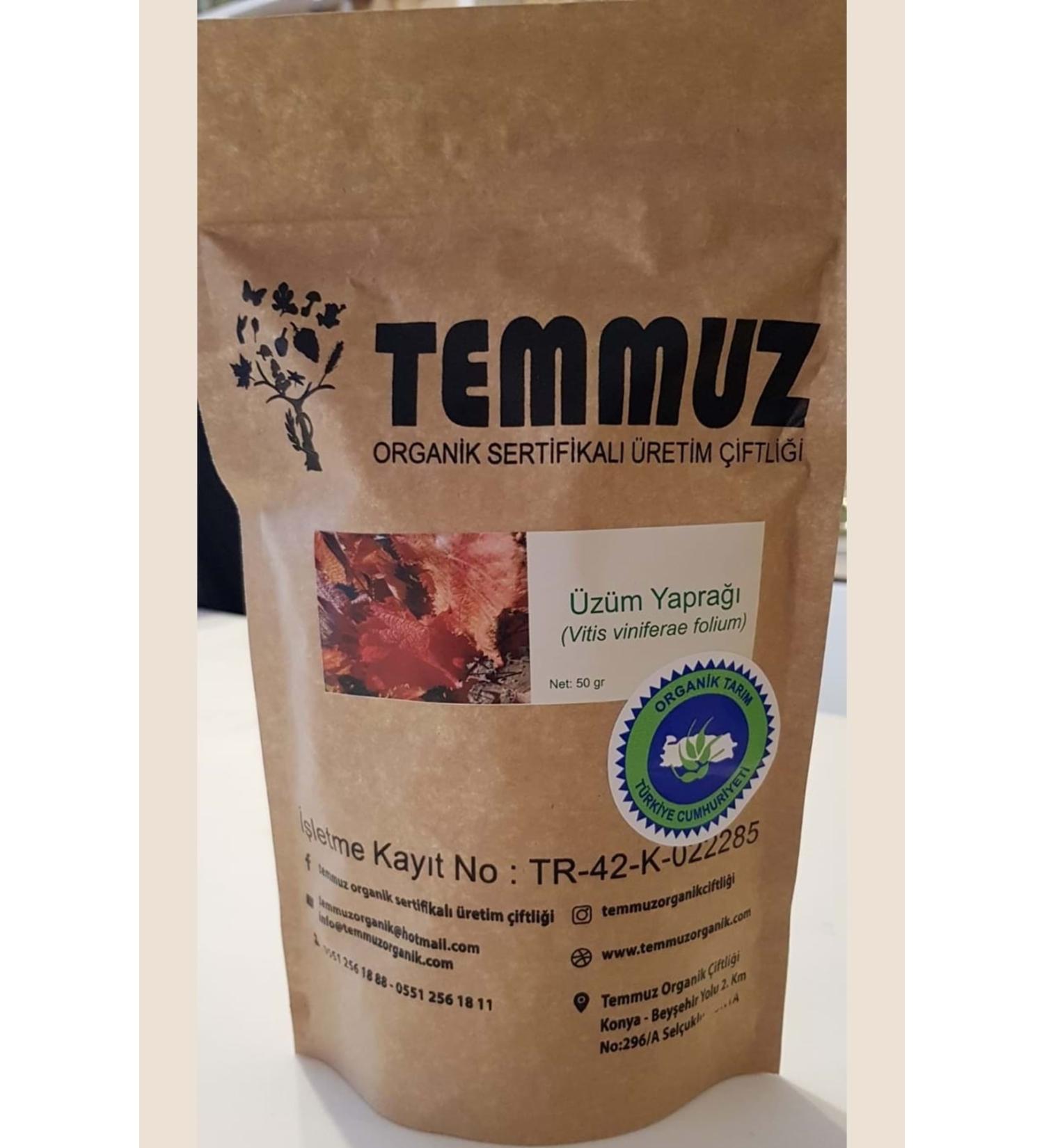 JULY ORGANIC Grape Leaf Tea 50 gr