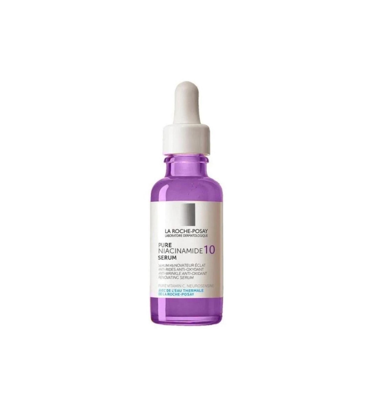 La Roche Posay Pure Niacinamide Serum 10 Dark Spots Skin Tone Equalizing Serum 30ml 7100461 - Buy Online on GoSupps.com