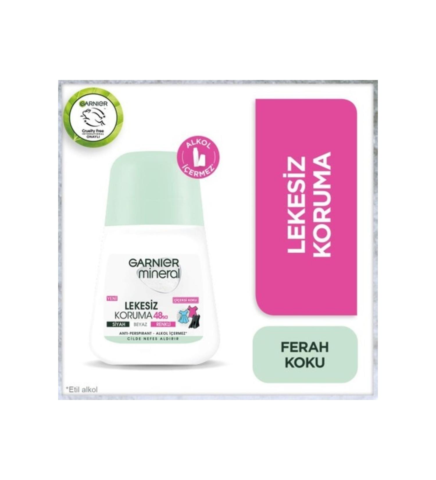 Garnier Mineral Spotless Protection Roll-on 50 Ml X2 - Buy Online on GoSupps.com