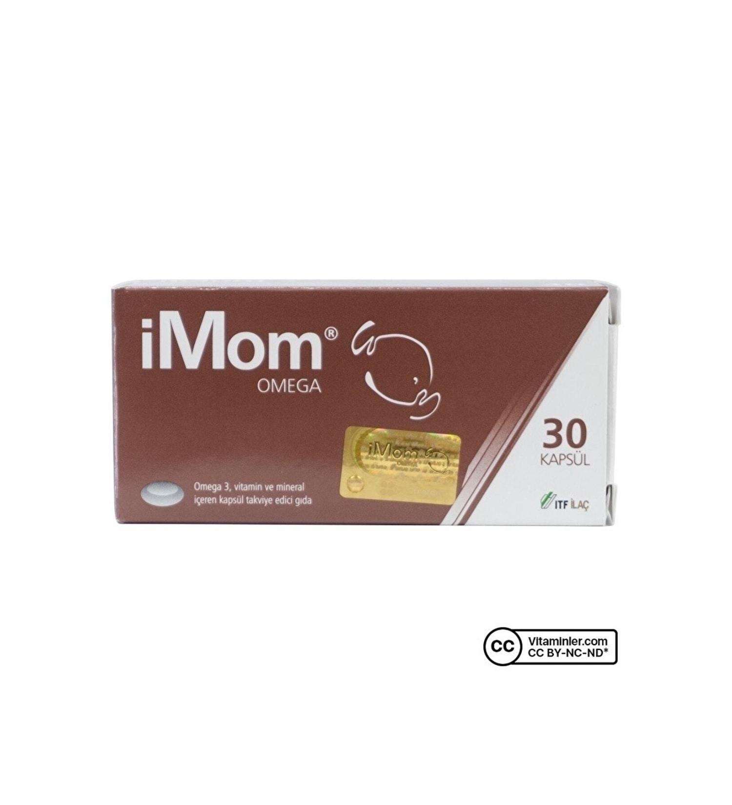 ITF la Imom Omega 30 Capsule - Buy Online on GoSupps.com