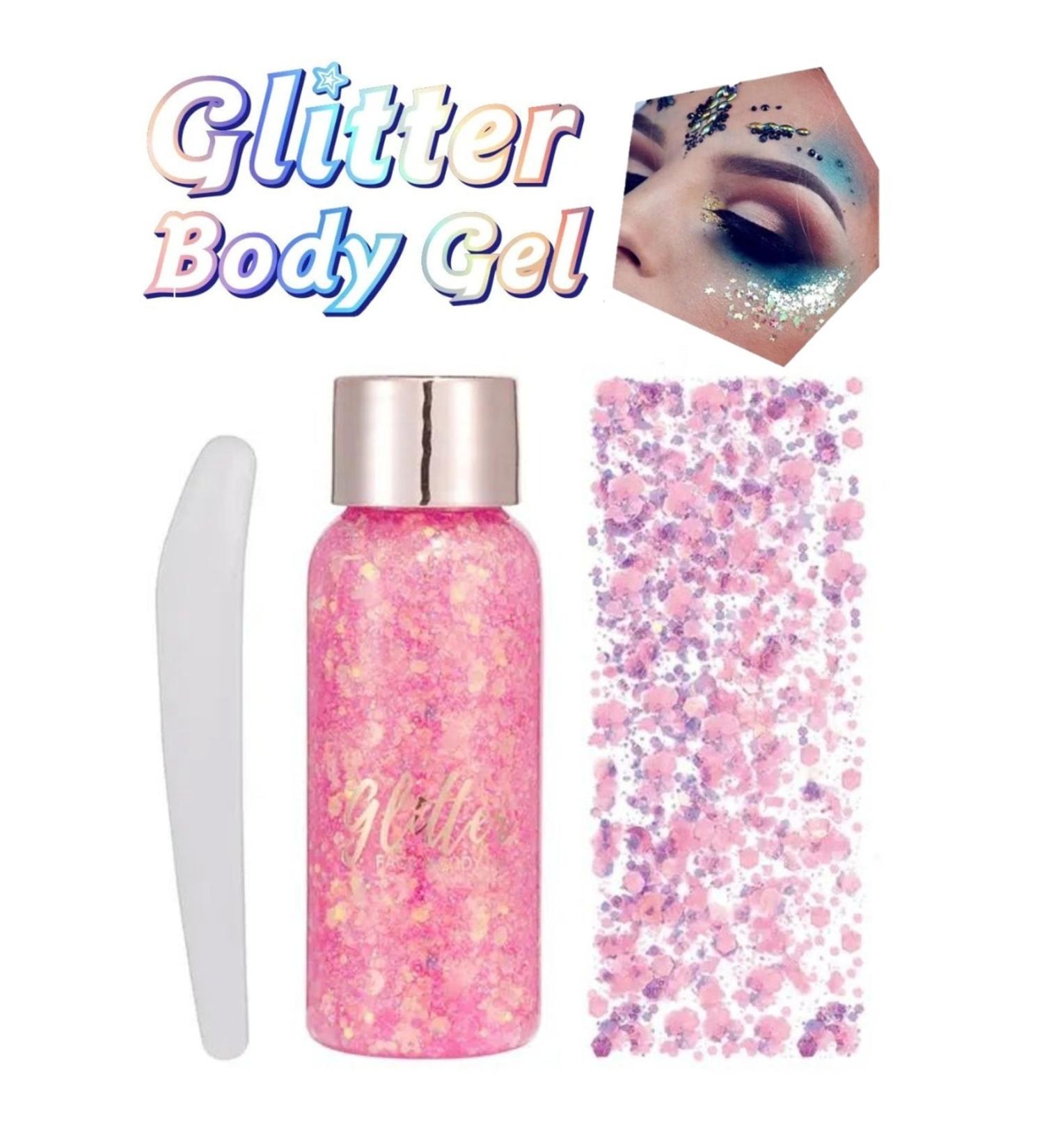 ROWENAROSE Face and Body Brightening Glitter Gel 30gr - Buy Online on GoSupps.com