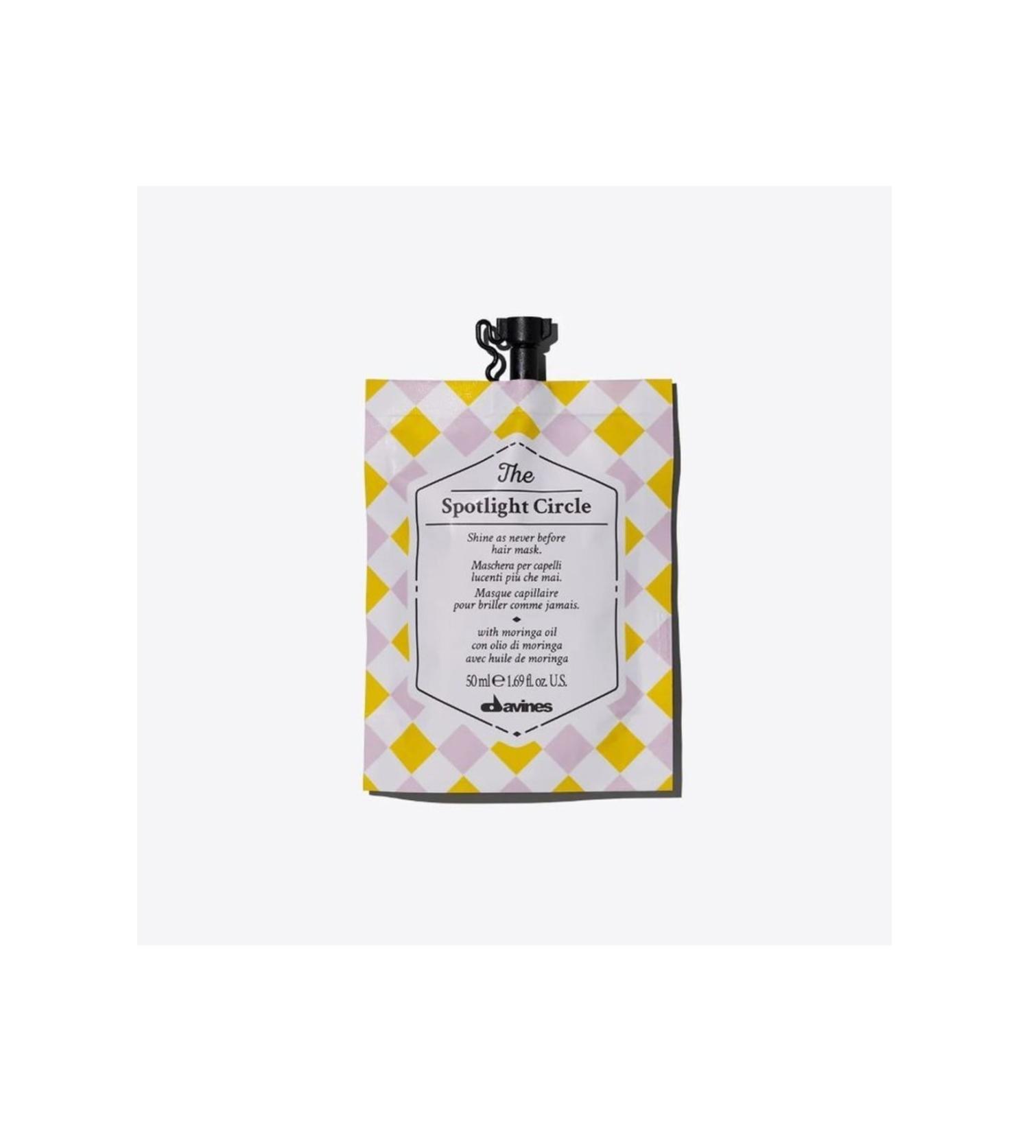 Davines The Spotlight Circle Repairing Shine Hair Care Mask 50ml 8004608258155.