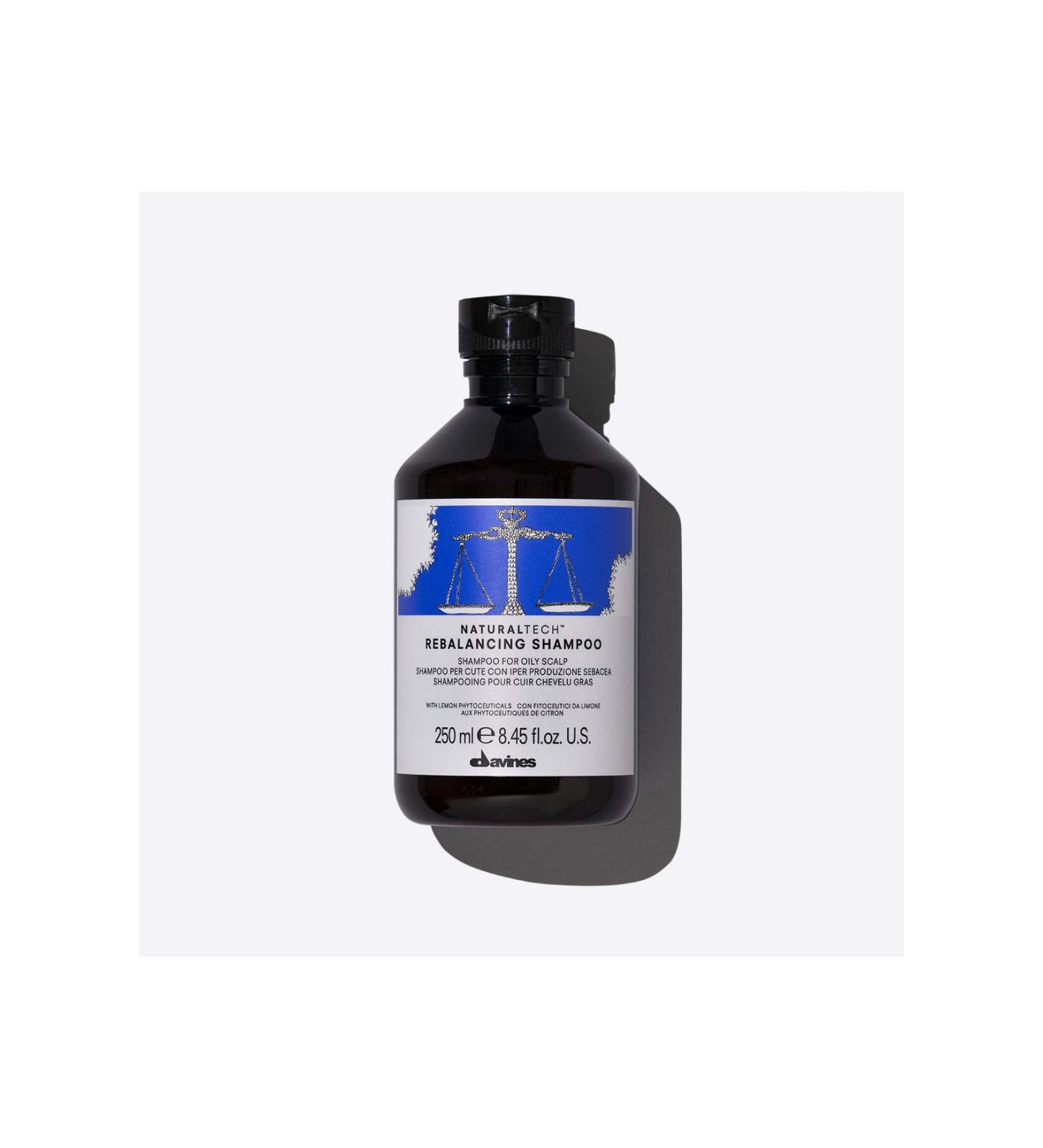Davines Naturaltech Rebalancing Shampoo Oily Scalp Balance Shampoo 250ml 71265 8004608256540.