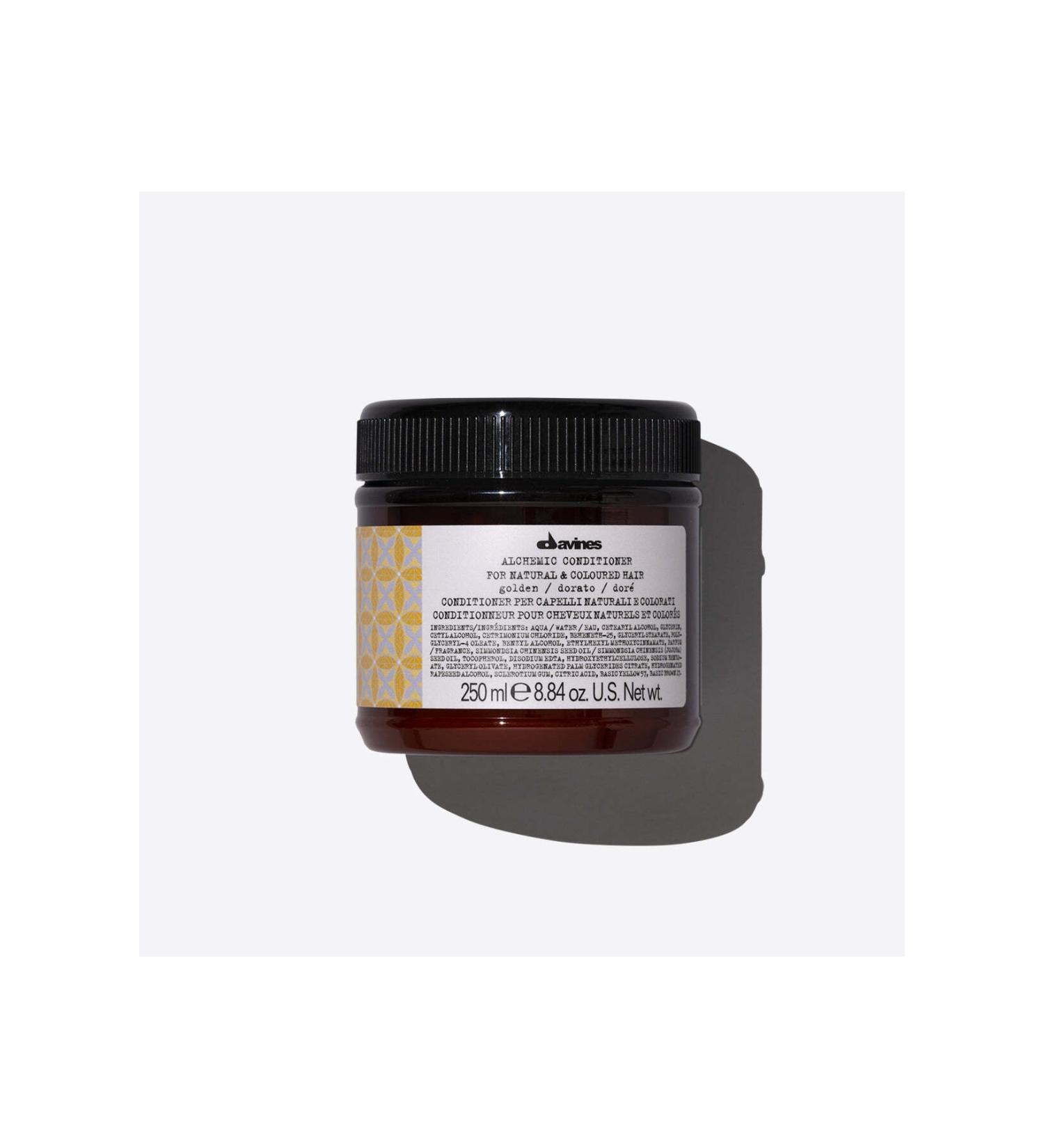 Davines Alchemic Golden Conditioner Golden Honey Blonde Conditioner 250ml 67219 8004608258964
