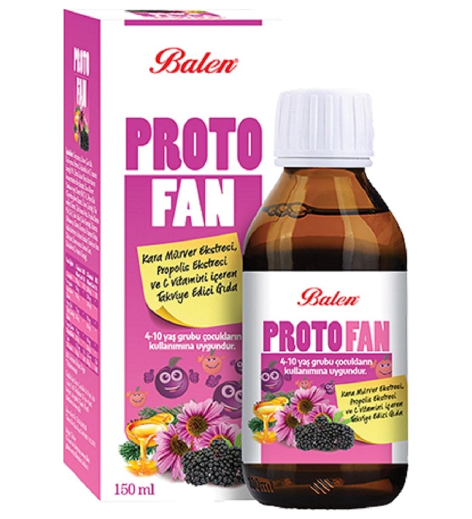 Balen Protofan Black Elderberry Propolis Syrup (150 Ml)