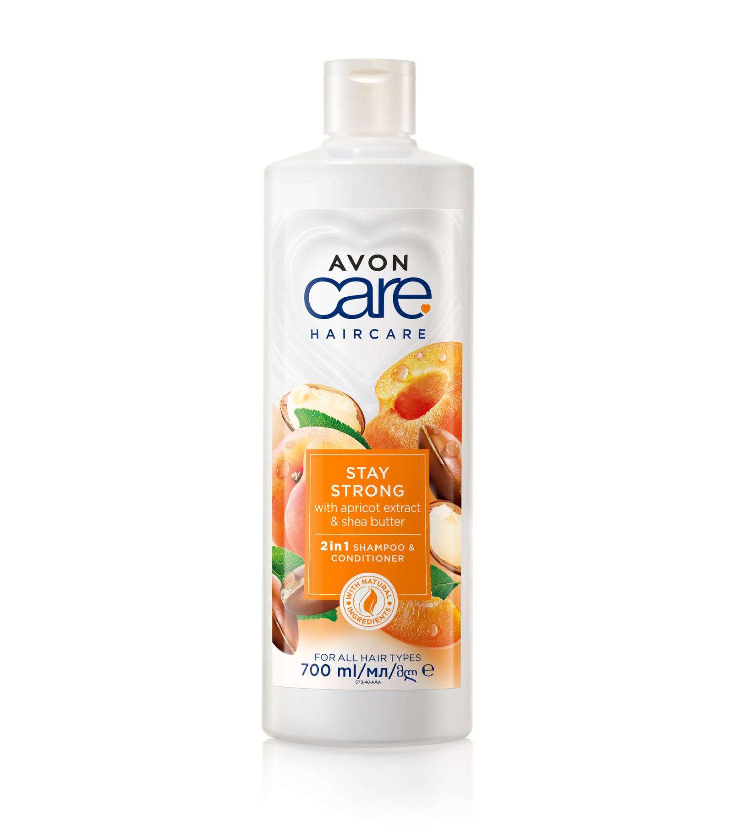 Avon Care Apricot and Shea Extract Shampoo and Conditioner 700 Ml. - Buy Online on GoSupps.com