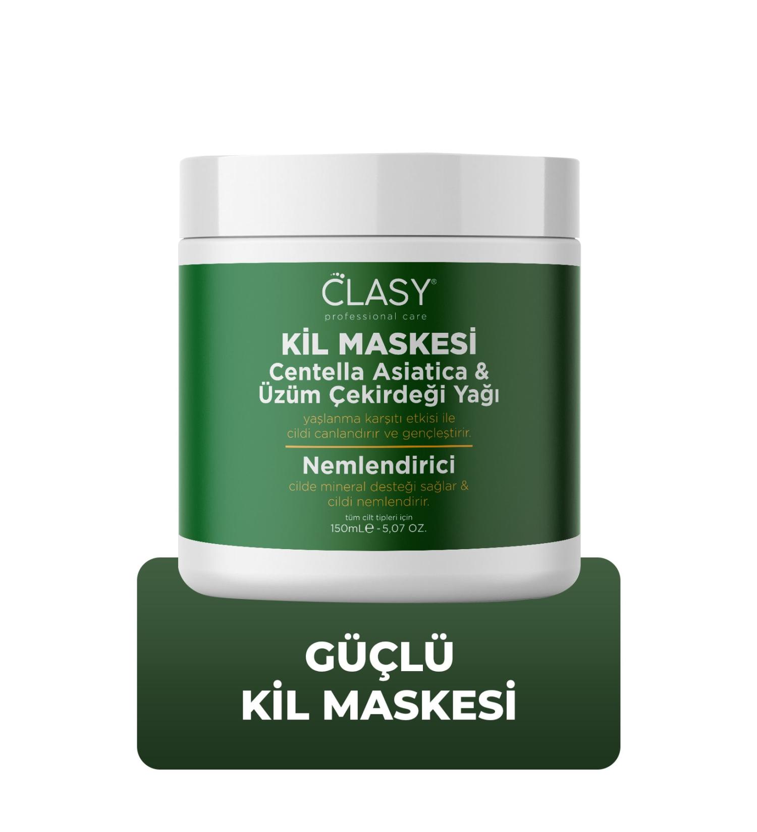 Clasy Care Care Clay Mask Centella Asiatica & Grape Seed 100 ml - Buy Online on GoSupps.com