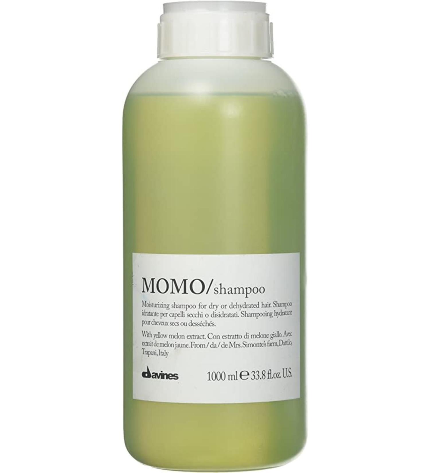 Davines 75012 Momo Hydrating Shampoo Moisturizing Shampoo for Dry Hair 1000ml 8004608242116veg