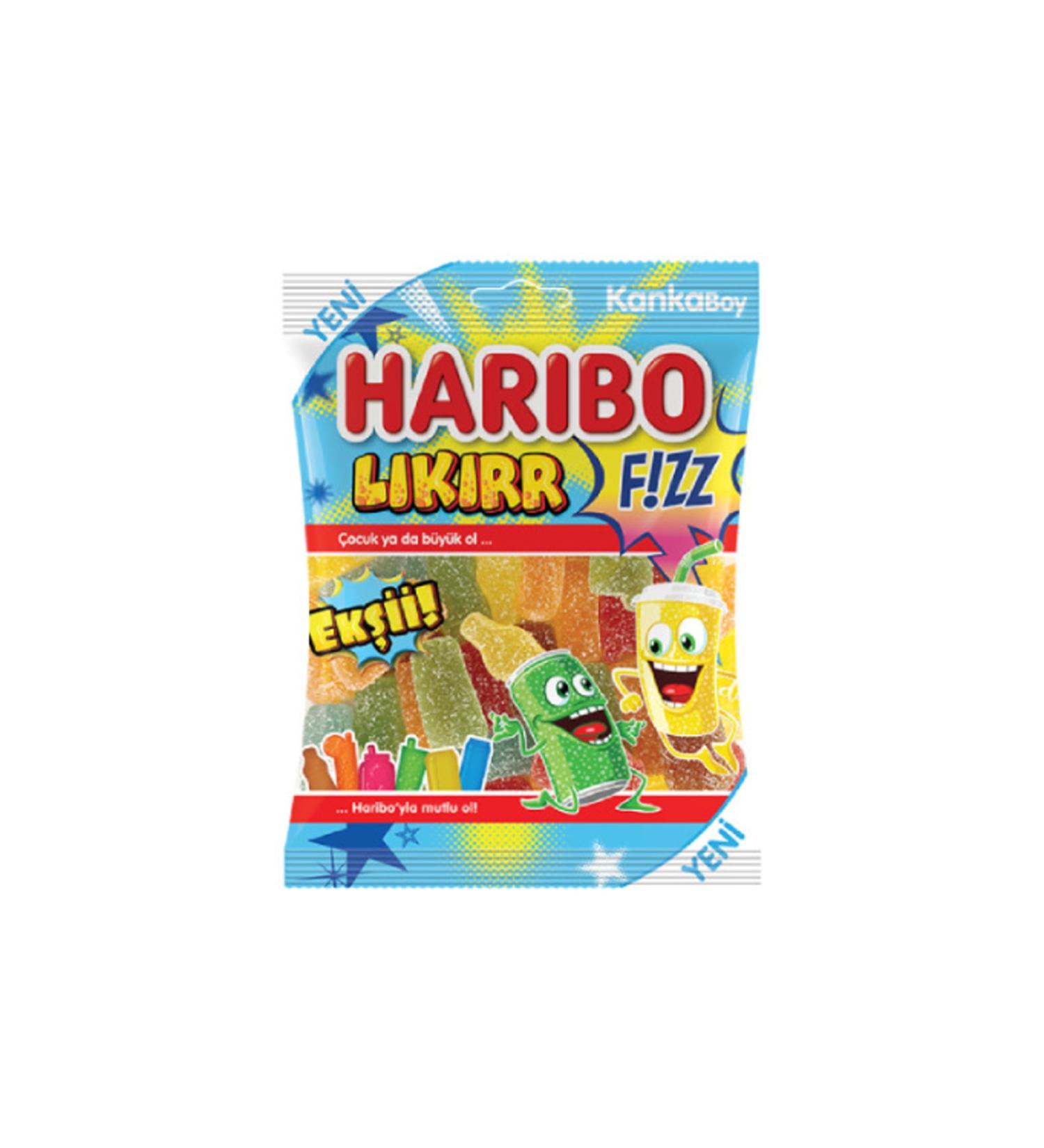 Haribo Fizz Likirr 70 GX 24 Pieces