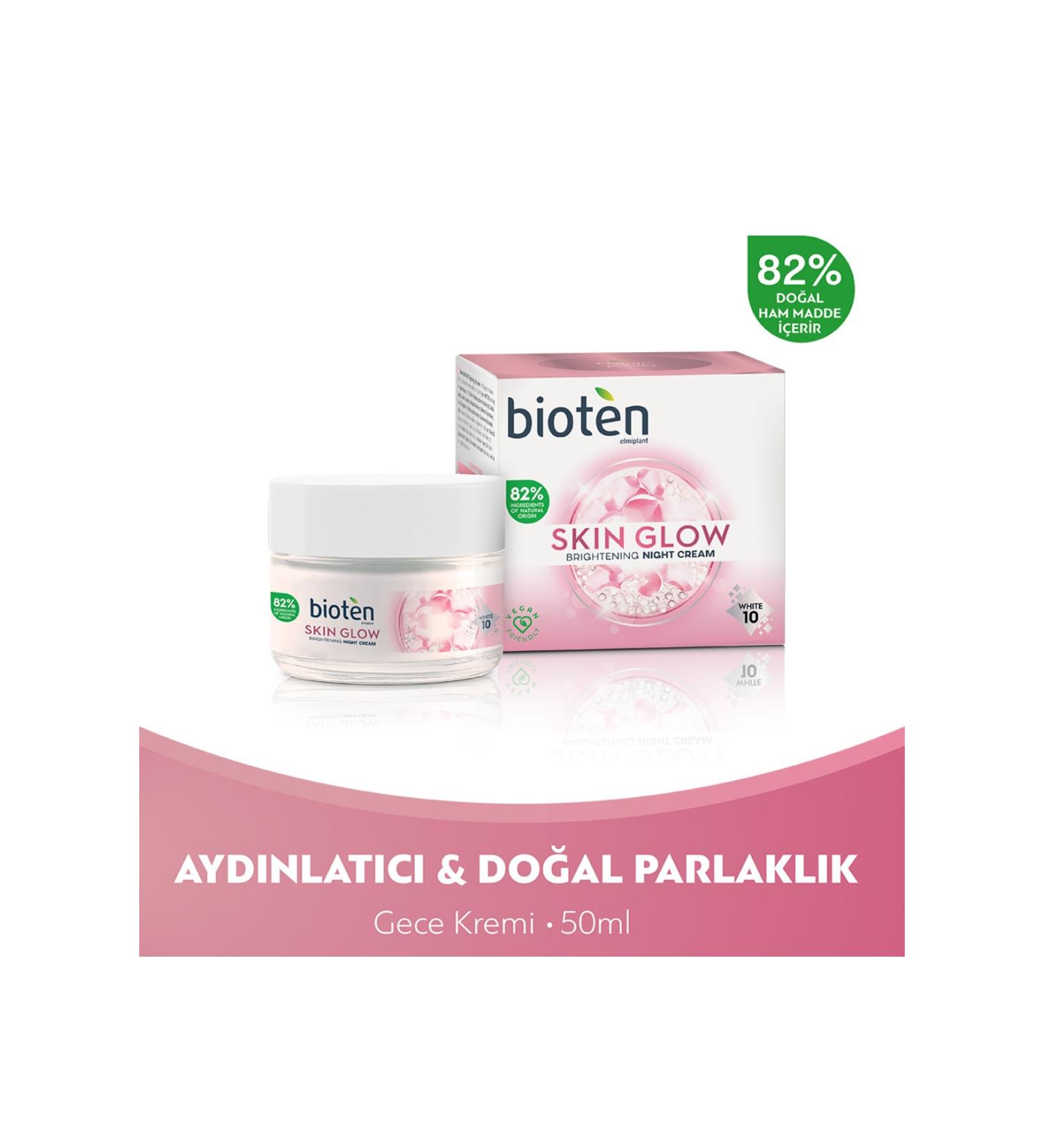 Bioten Skin Glow Brightening Night Cream 50ml - Buy Online on GoSupps.com