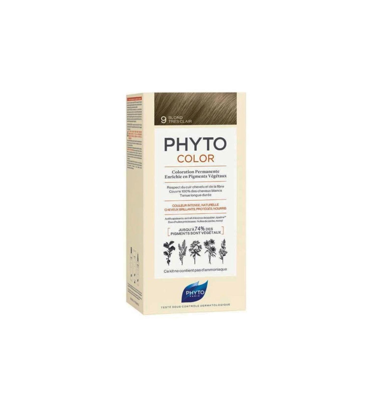 Phyto Color 9 - Light Blonde (herbal Hair Dye)