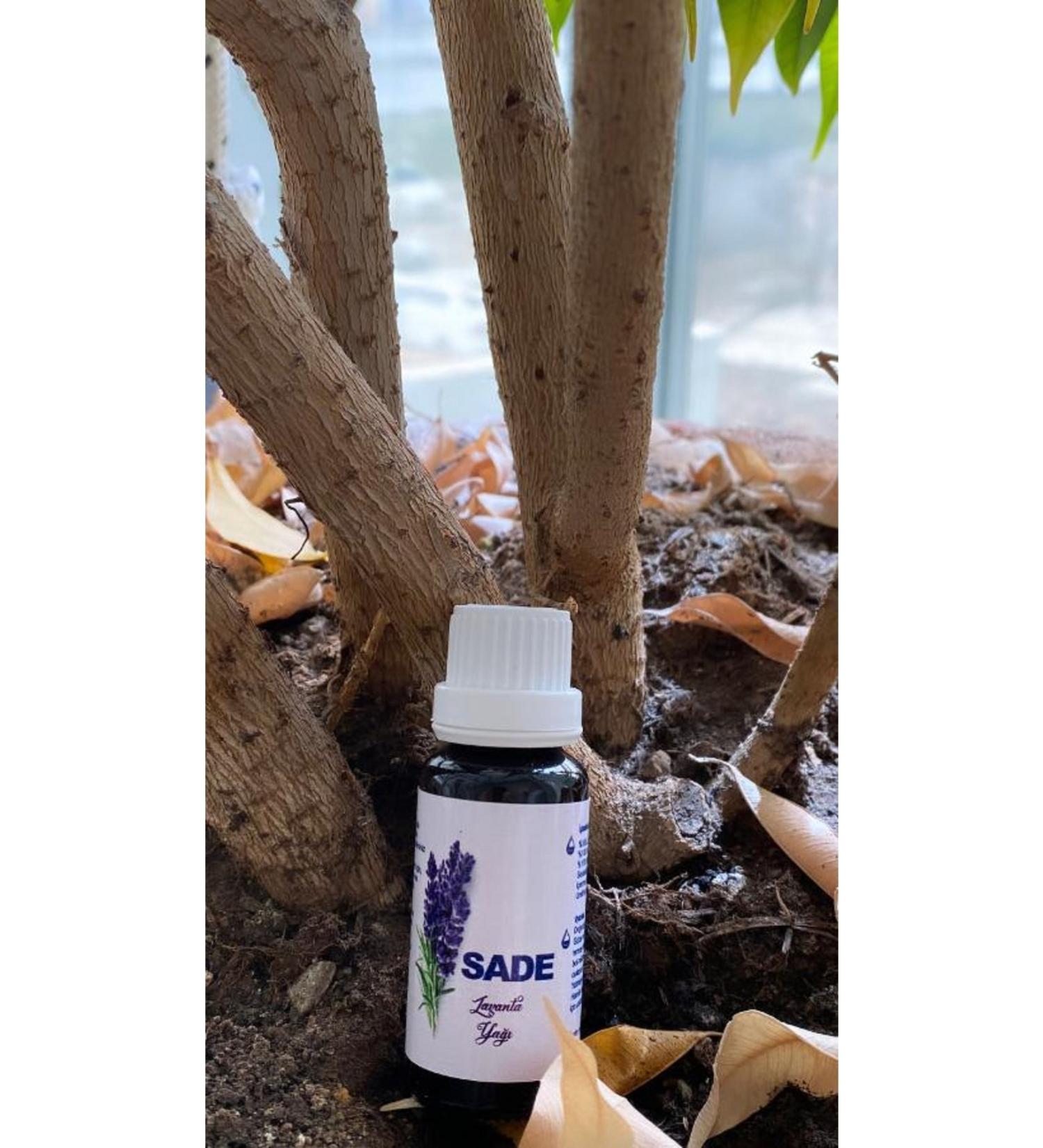 SADE Hair Growth Natural Lavender Oil That Gives Shine to Hair and Helps Prevent Dandruff 20 Ml