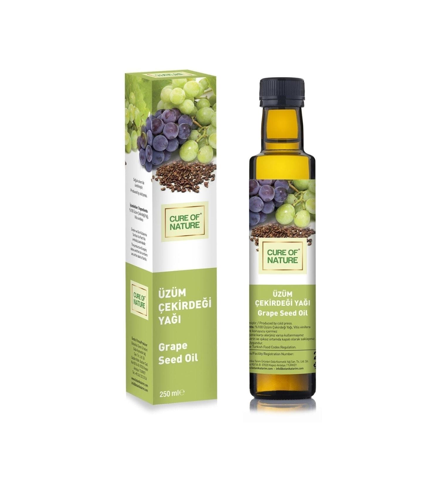 Cure Of Nature Grape Seed Oil 250 ml