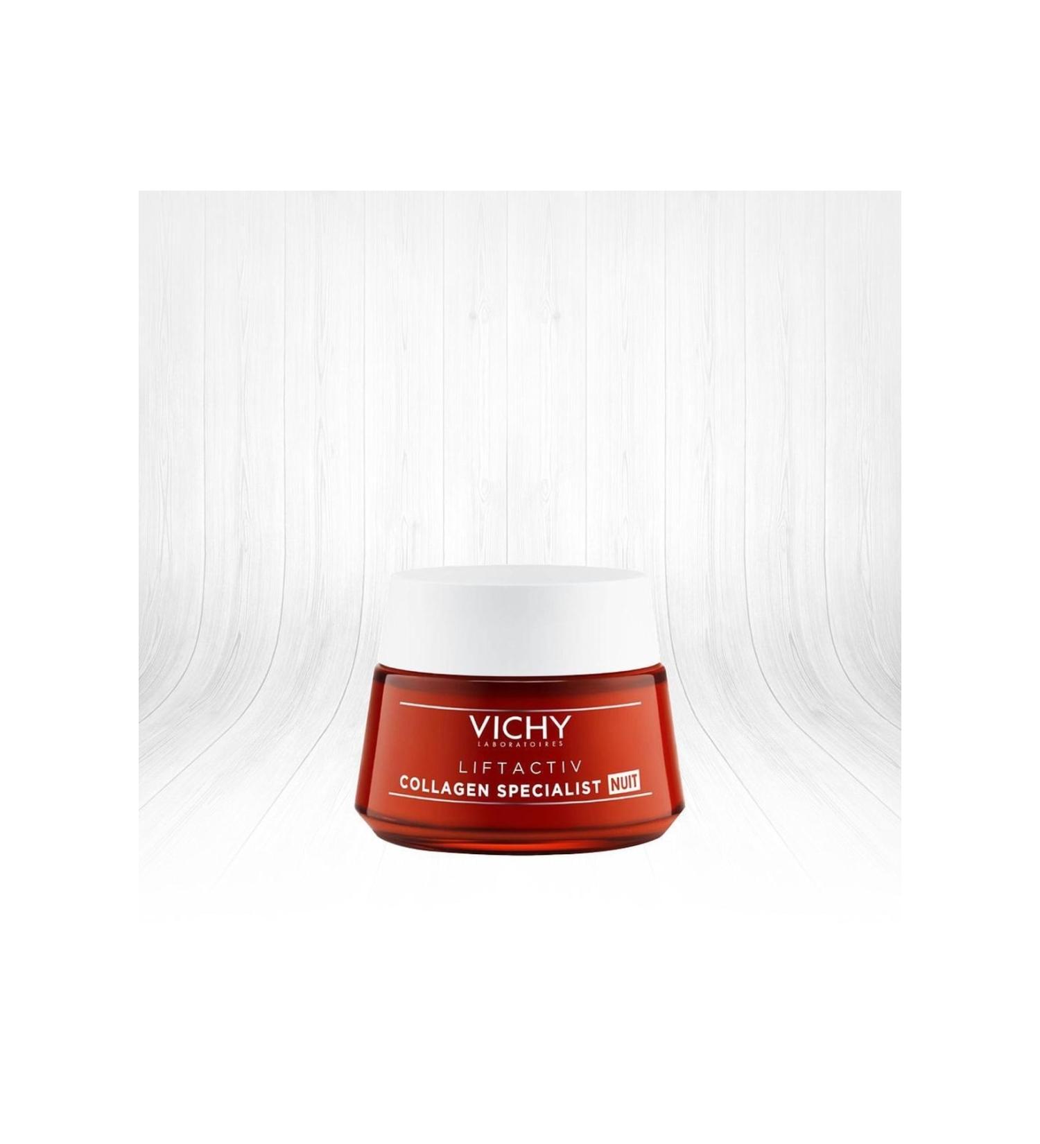 Vichy Liftactiv Collagen Specialist Anti-Wrinkle Anti-Spot Night Care Cream 50 ml Sensitive Skin