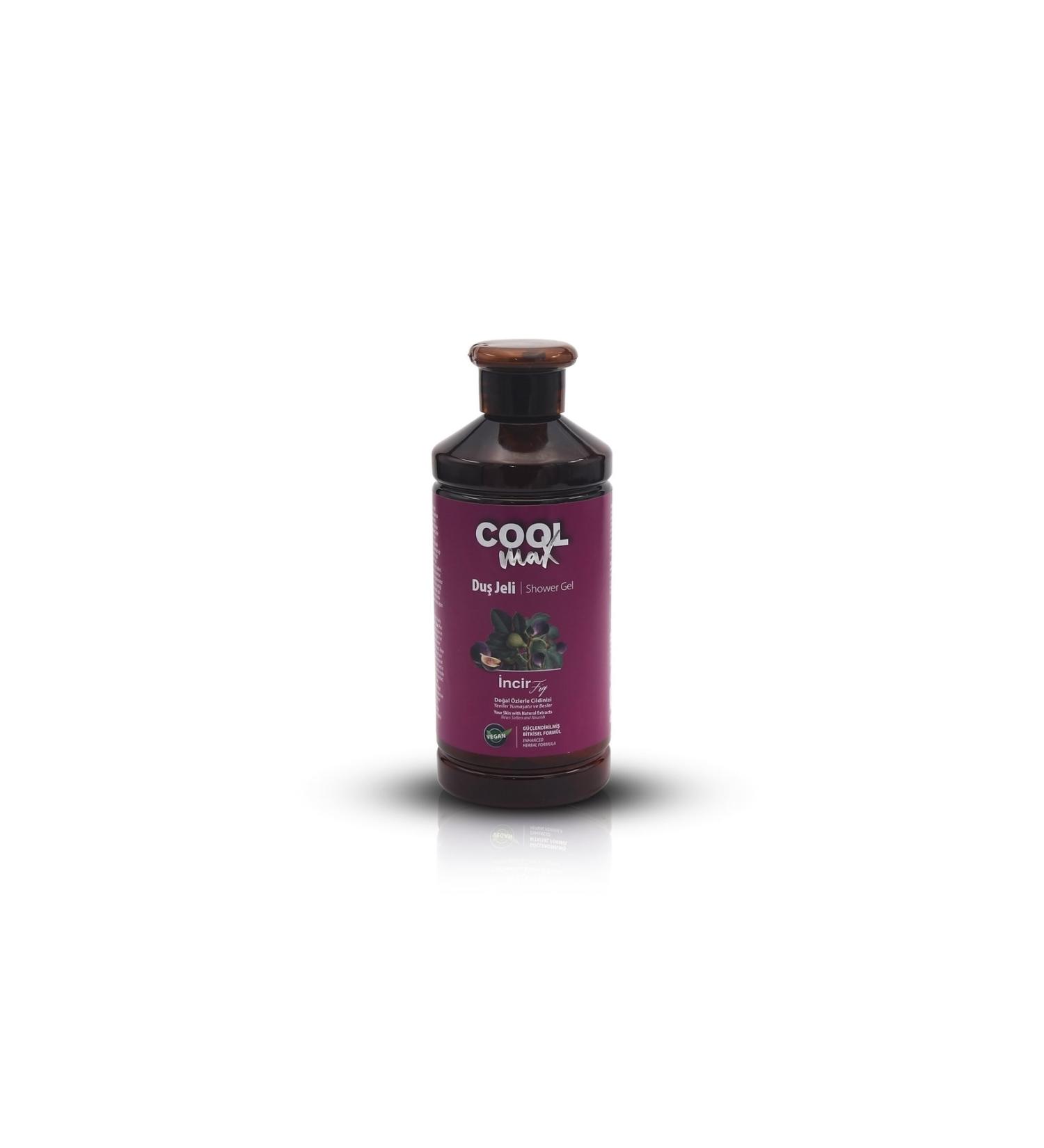 COOLMAX Cool Max Vegan 400 ml Shower Gel Fig 2 Pieces