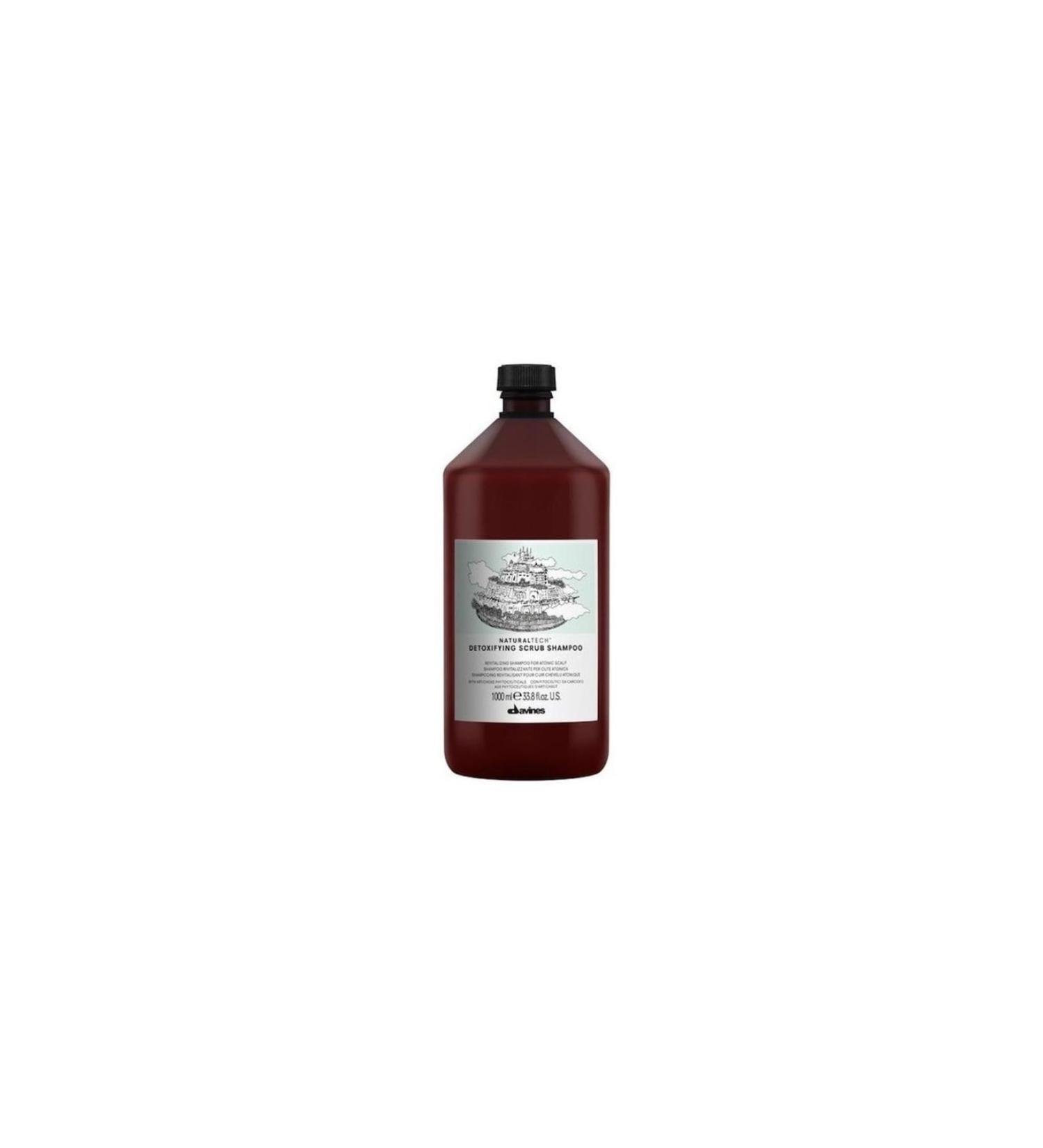 Davines Vegan Naturaltech Detoxifying Scrub Detox Purifying Shampoo 1000ml 8004608230717. 71169
