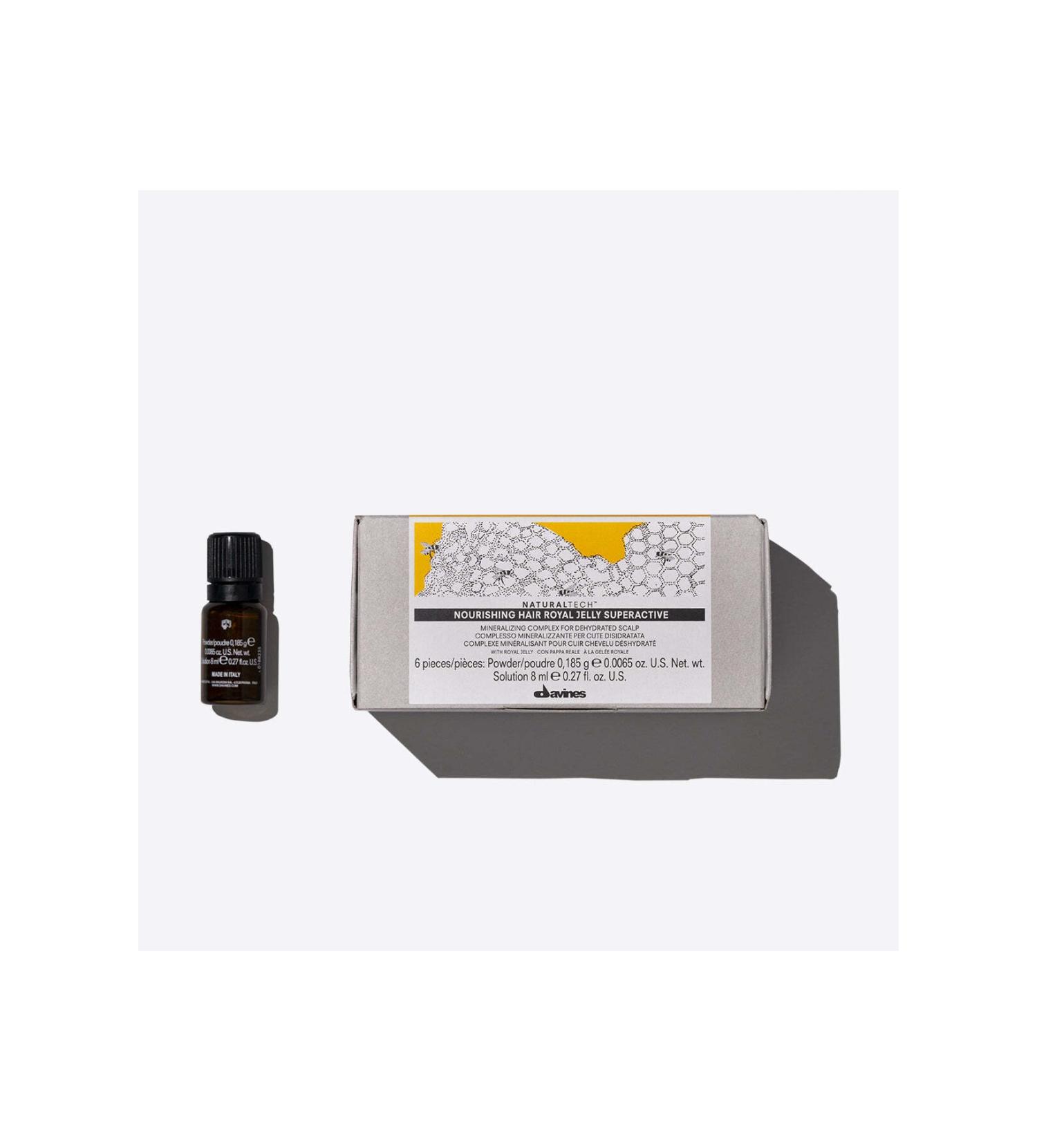 Davines Naturaltech Nourishing Hair Royal Jelly Superactive Moisture Serum 6x8 ml 71181 8004608230830kuatto
