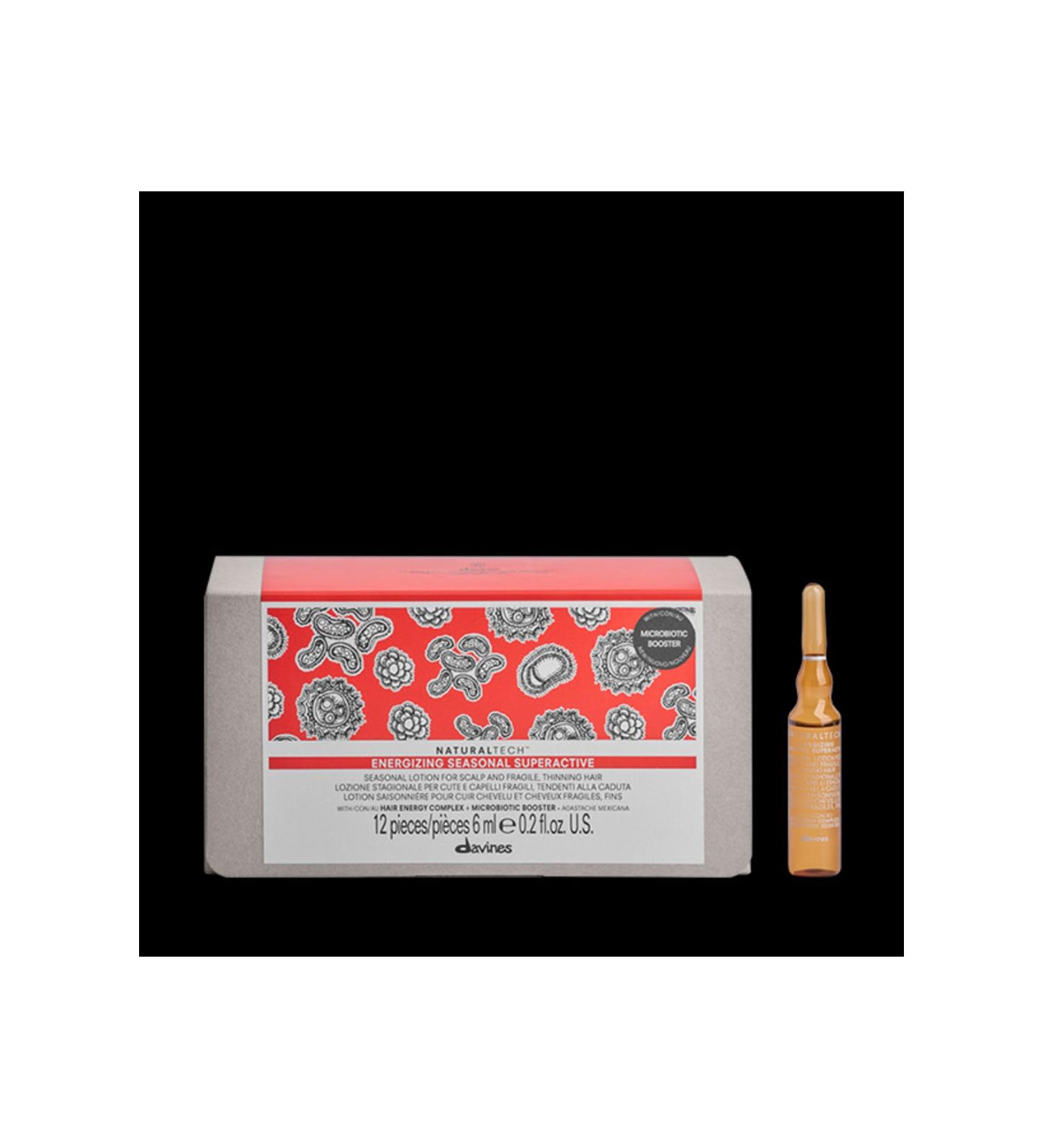 Davines Naturaltech Energizing Lotion Anti-Hairing Serum 12x6ml 71256 8004608255543