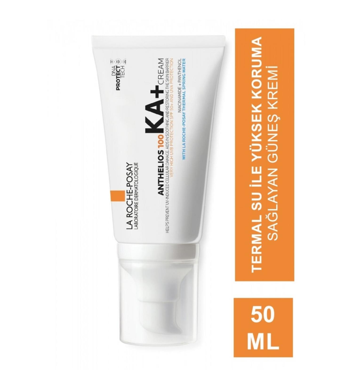 La Roche Posay Anthelios 100 Ka+ Thermal Water SPF 50 Protection Moisturizing Face Sun Cream 50 Ml
