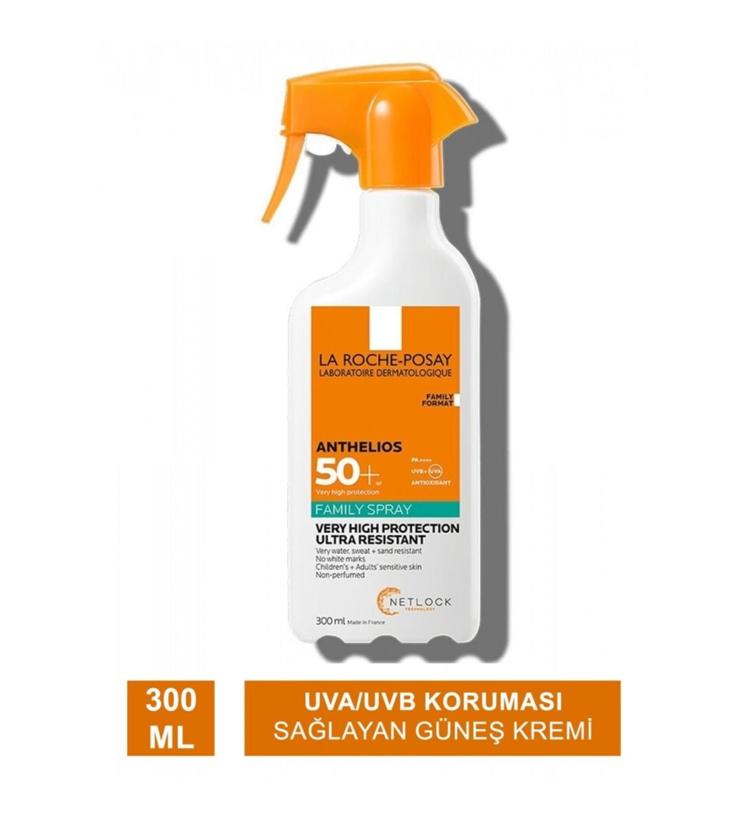 La Roche Posay Anthelios Spray Cream for the Whole Family Face and Body Sun 300''ml.....