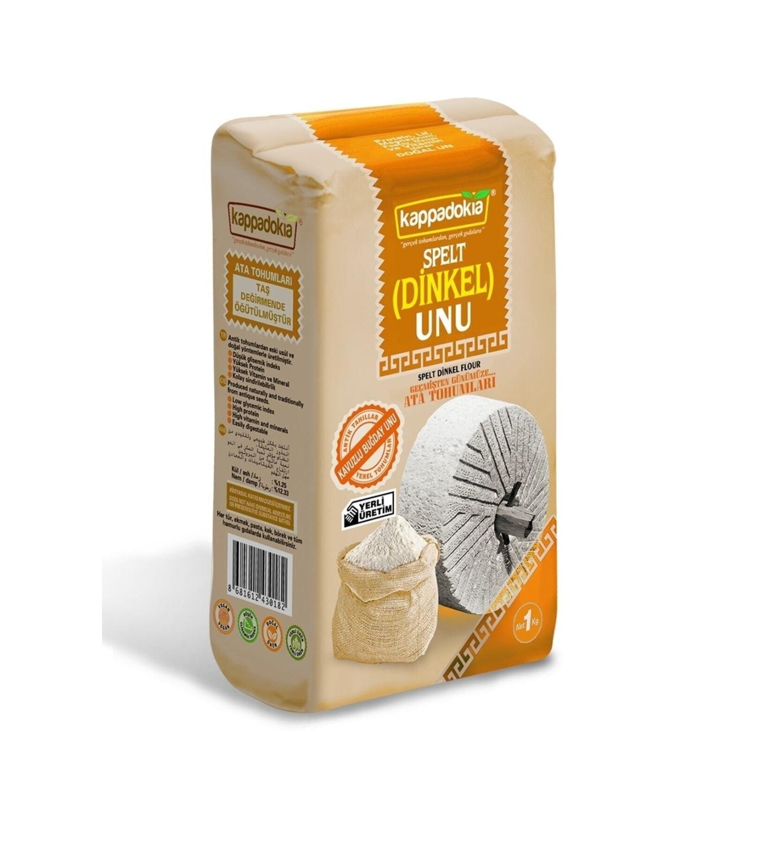 CAPPADOCIA Red Wheat Spelt (dinkel) Flour 1 Kg - Buy Online on GoSupps.com