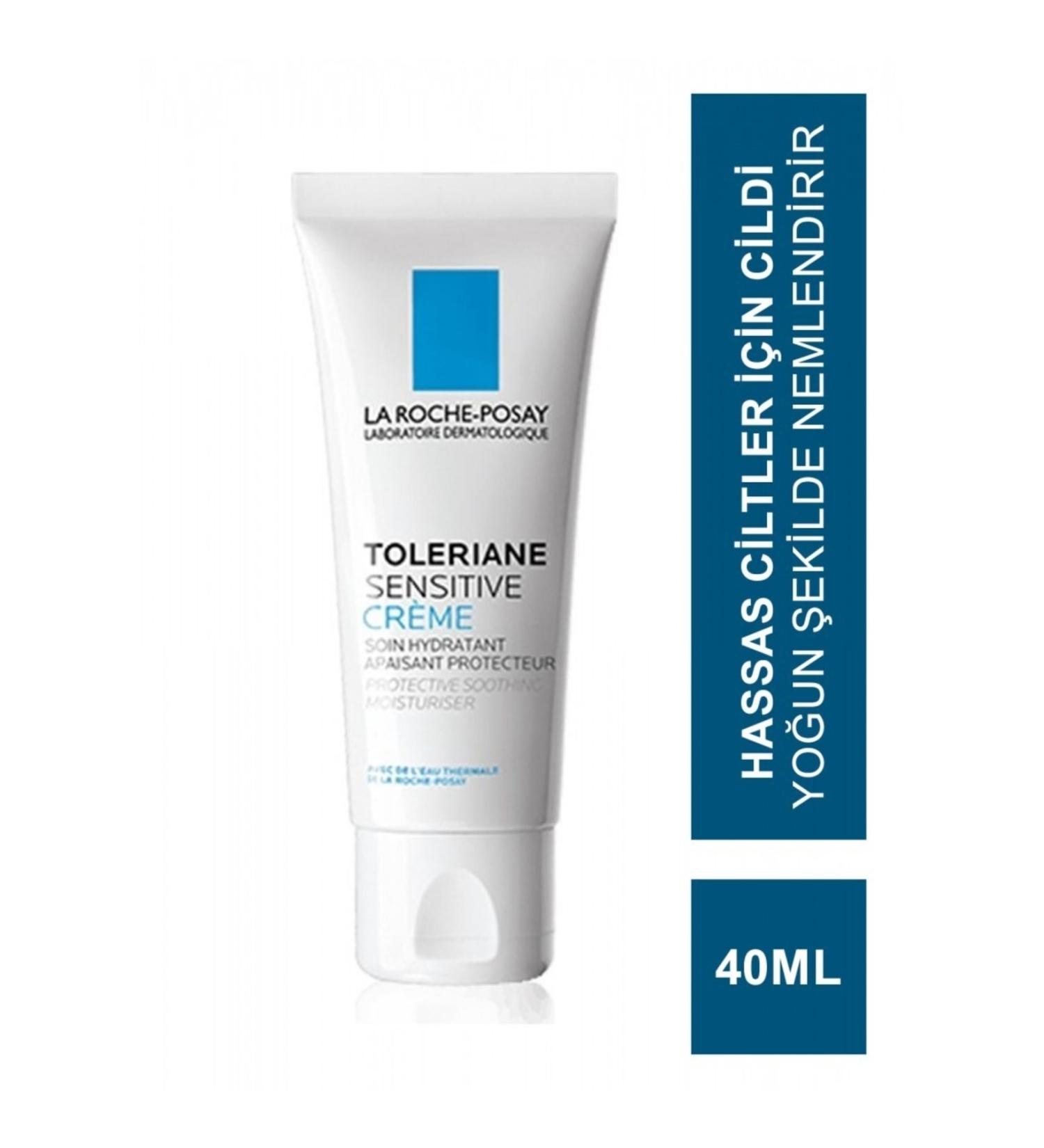 La Roche Posay Toleriane Sensitive Prebiotic Moisturizing Face Cream 40 Ml Sensitive Skin - Buy Online on GoSupps.com