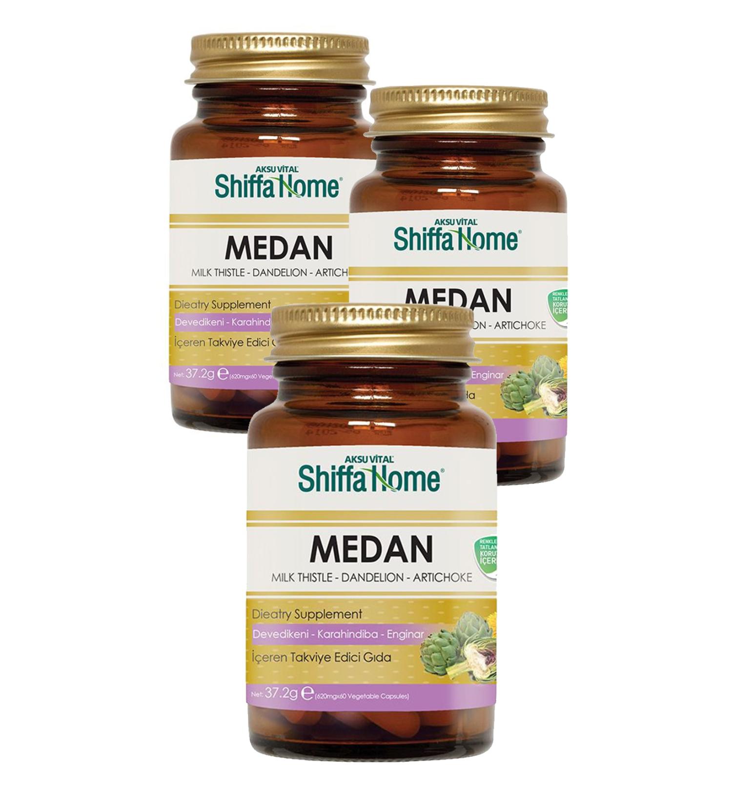 Shiffa Home 3 Boxes Medan Capsule Thistle Dandelion Artichoke