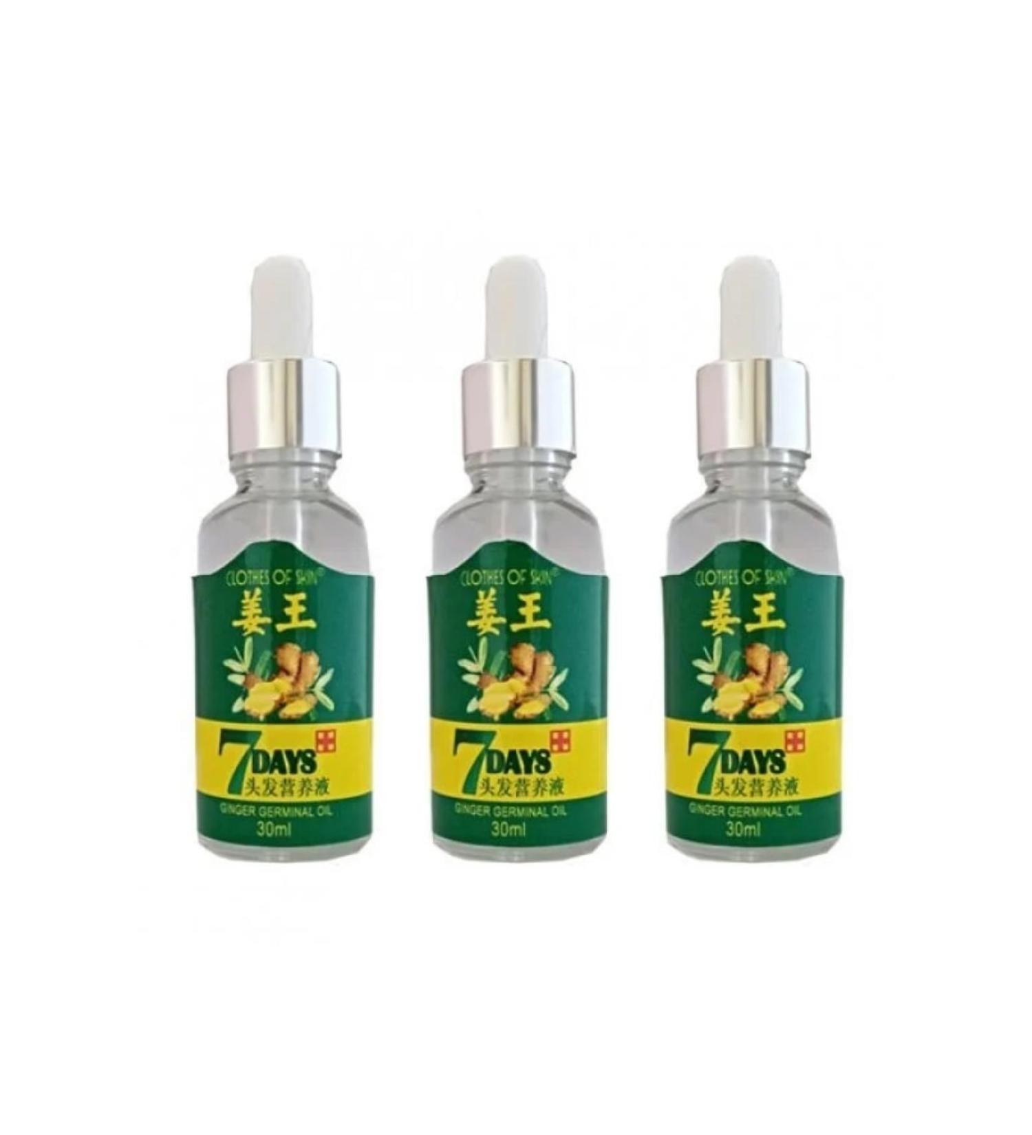 7DAYS Ginger Oil Hair Growth Loss Treatment Serum 30ml