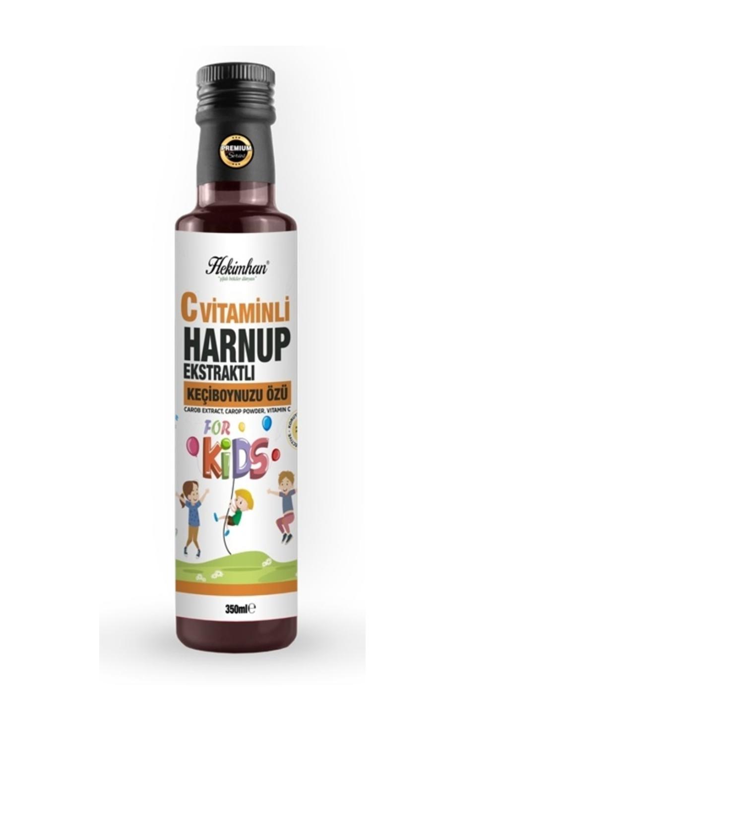 hekimhan herbal world of medicinal plants Vitamin C Carob Extract Carob Extract (for Kids) 350 ml