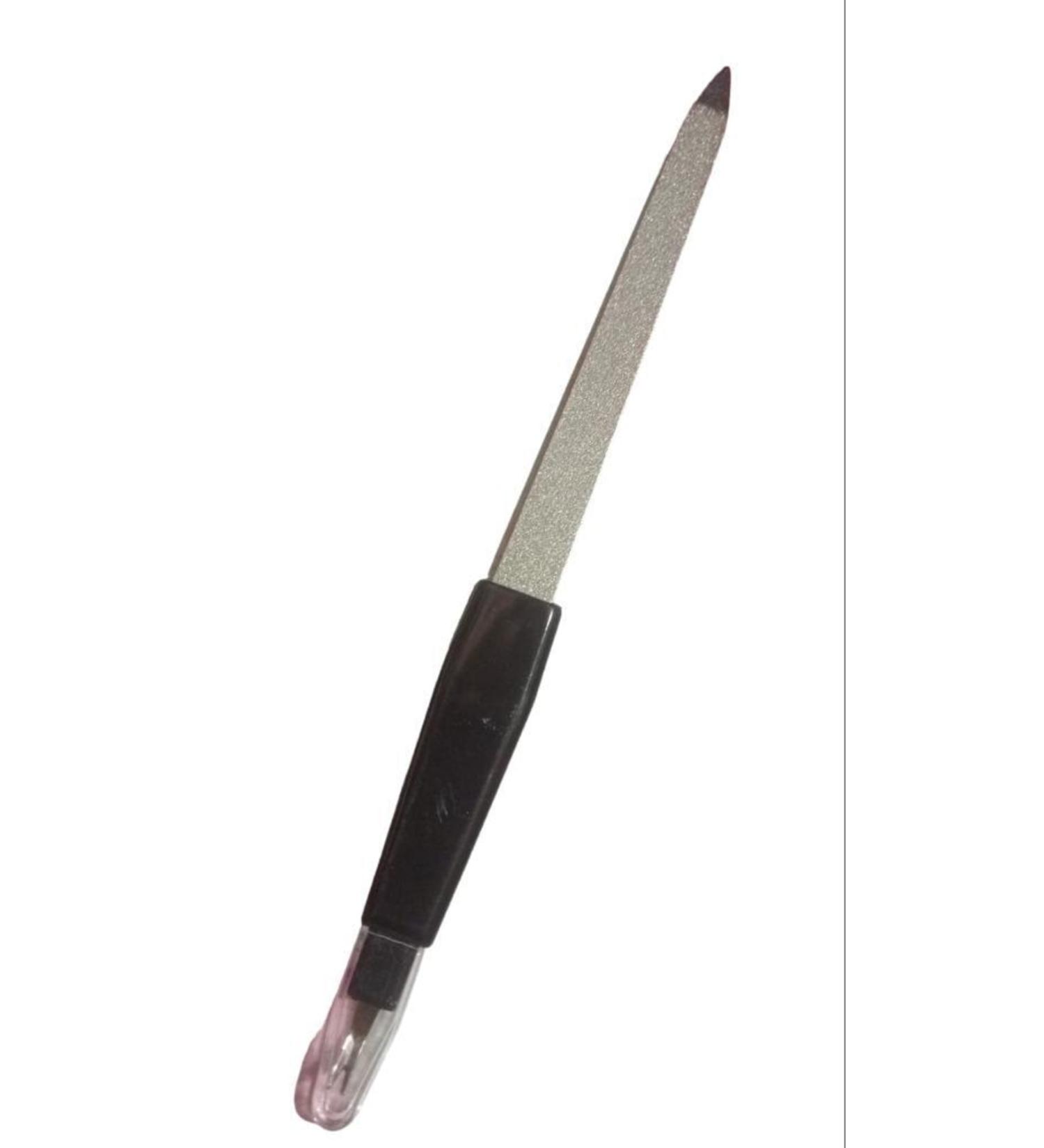 DZC KUZENLER AVM Double Sided Cuticle Cleaner and File Manicure Pedicure