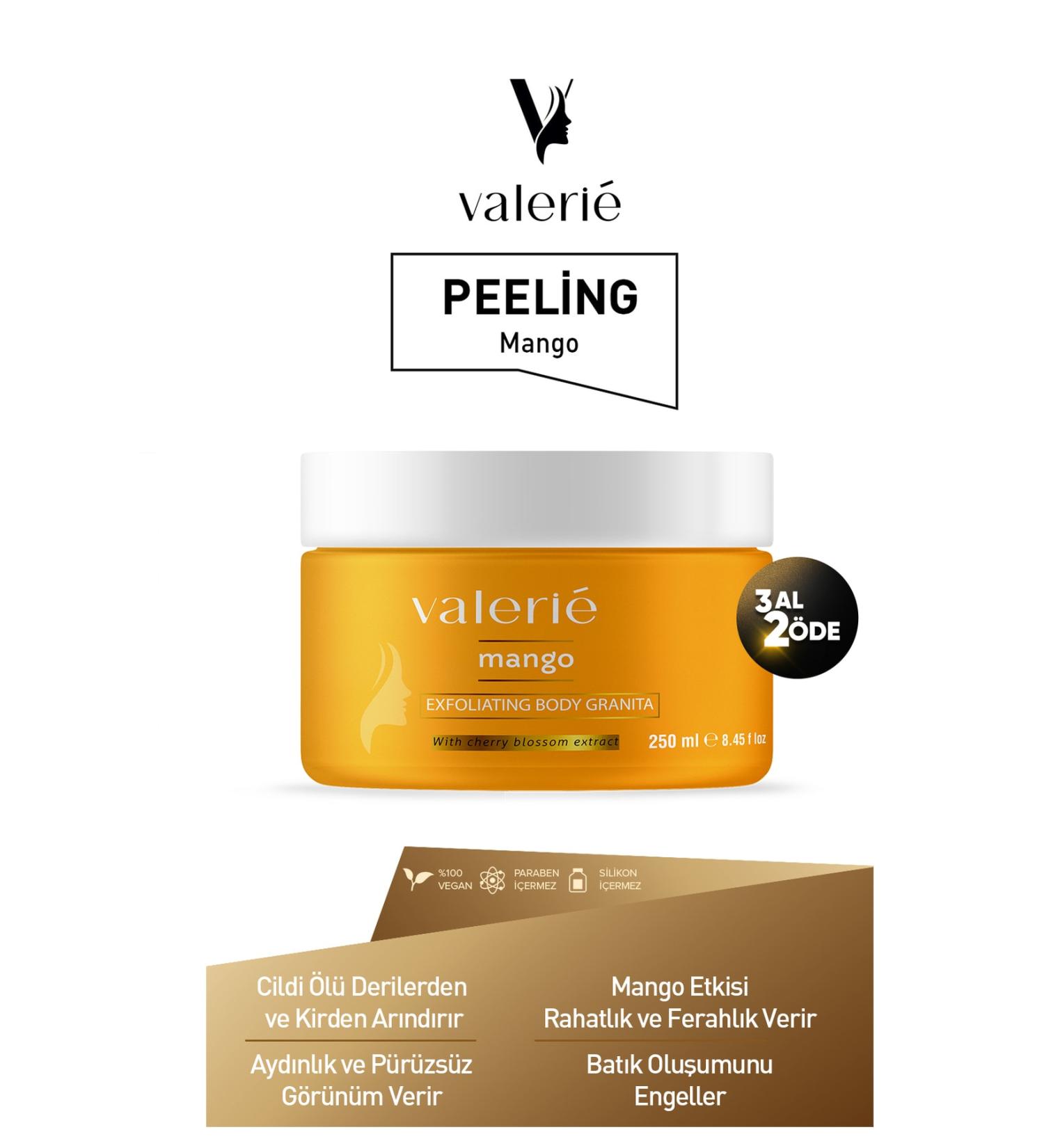 Valerie Nourishing Purifying and Moisturizing Body Scrub Mango 250 ml - Buy Online on GoSupps.com