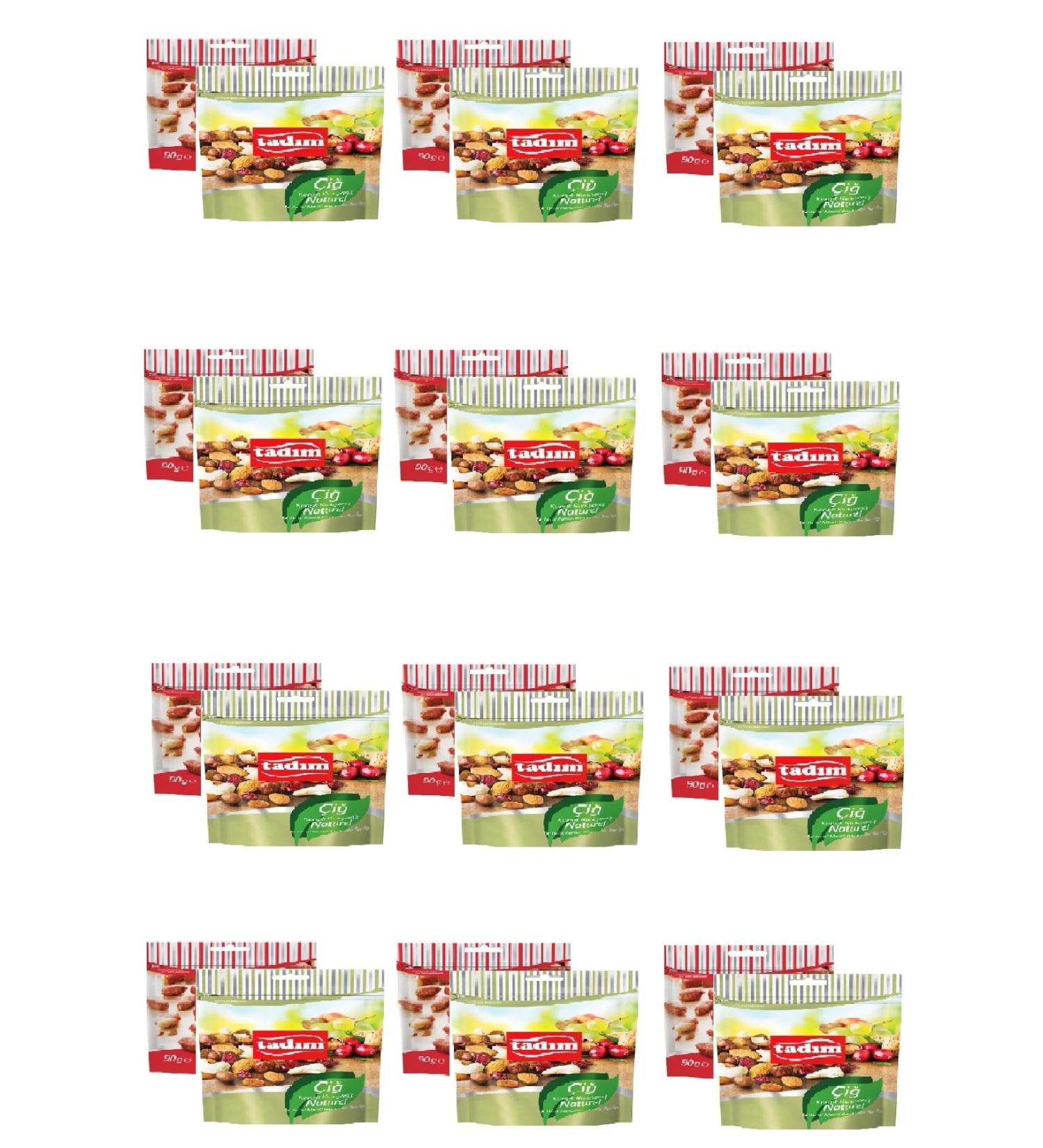 Tad m Roasted Salted Peanuts 90 gr X 12 pieces Raw Mixed Nuts Natural 75 gr X 12 pieces