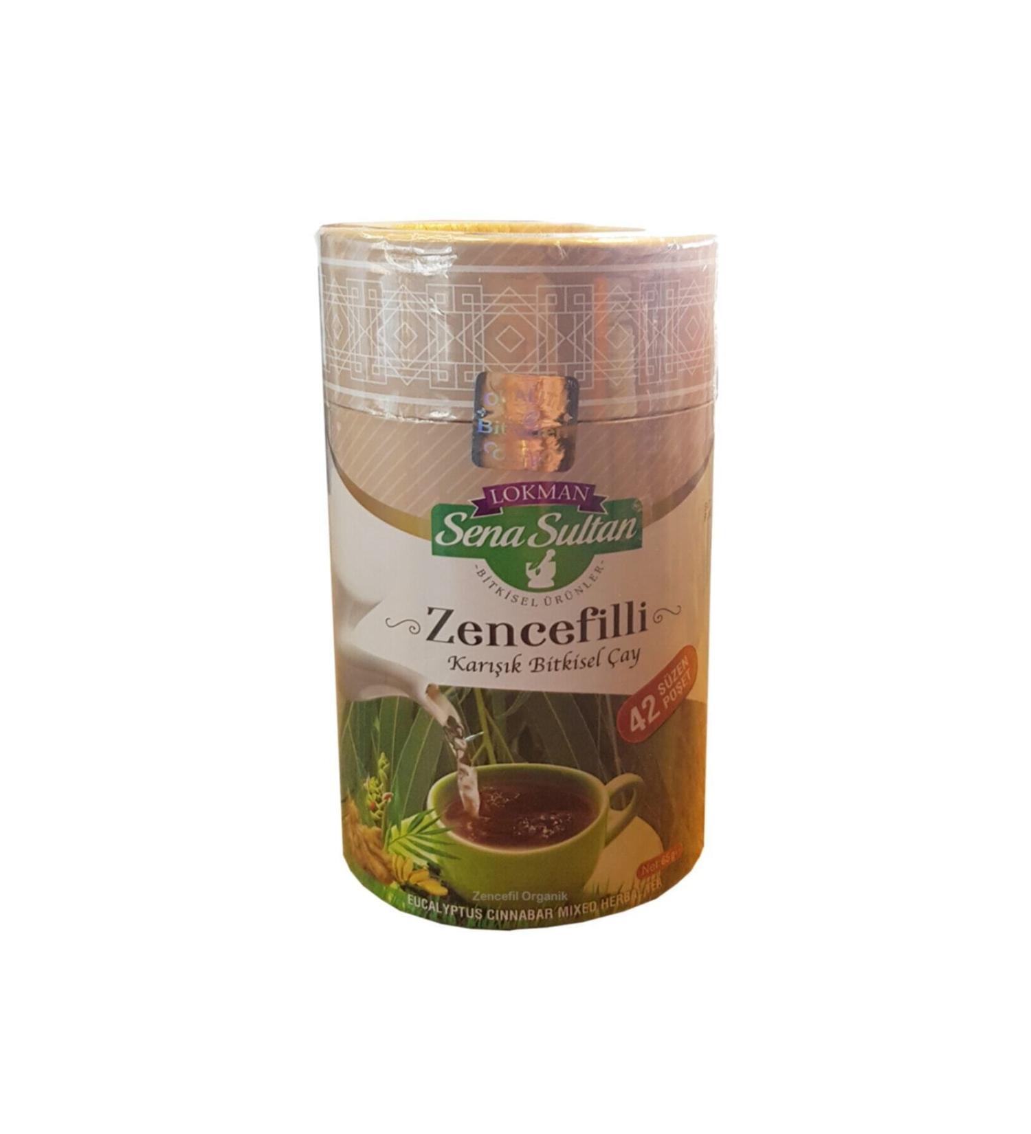 Lokman Sena Sultan Ginger Tea 42 Filter Bags